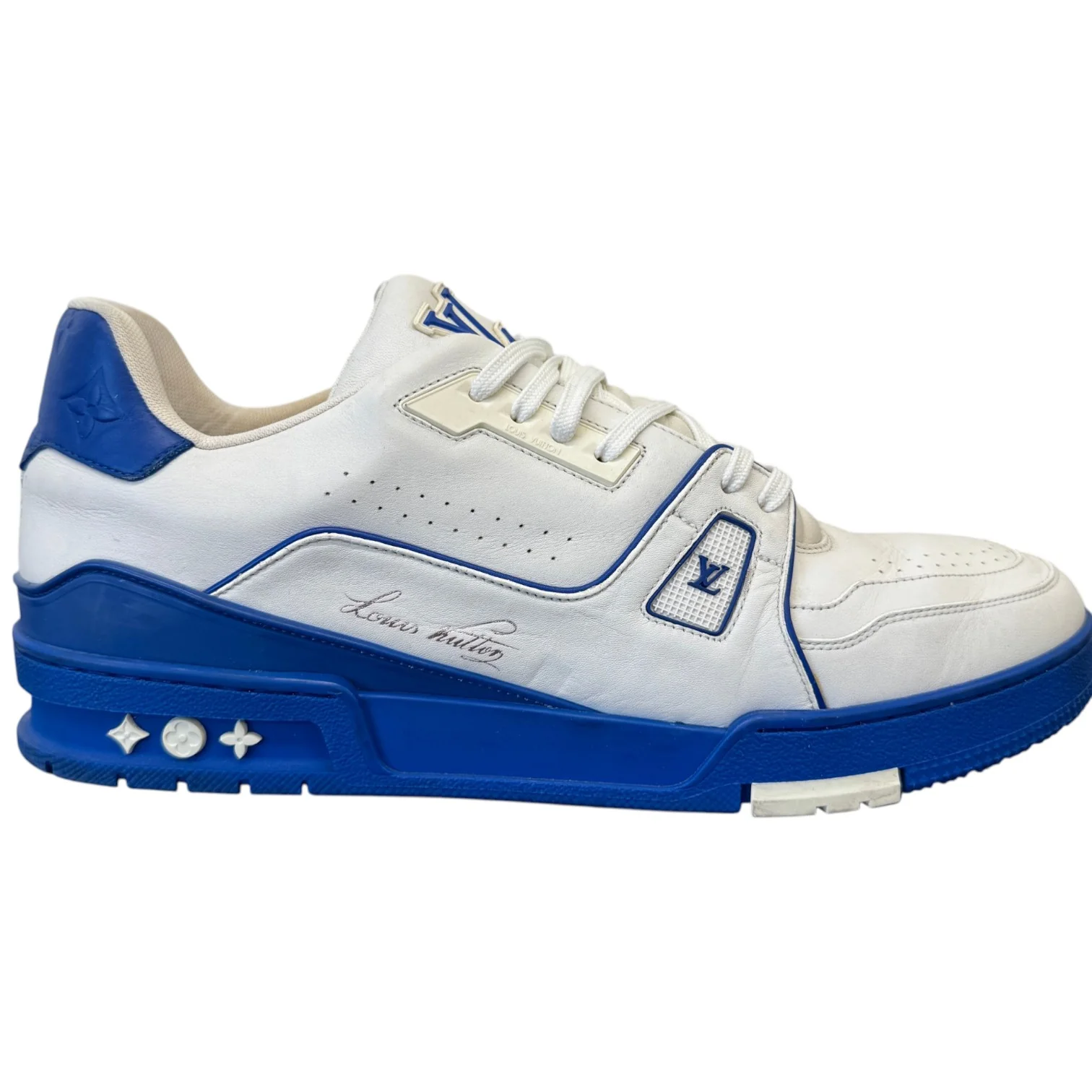 Men's Lv Low Trainers White Size EU 45 / UK 11 - Image 3