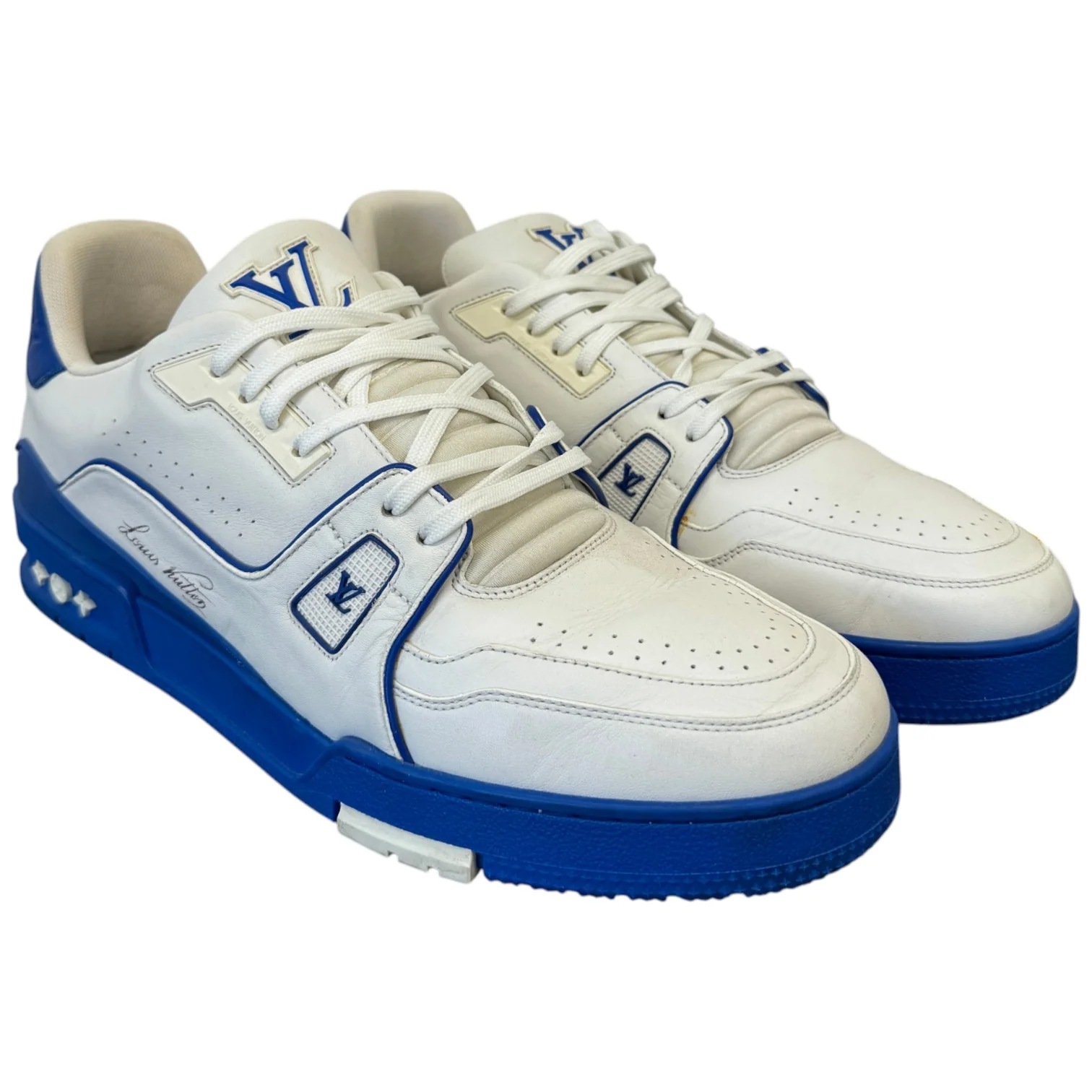 Men's Lv Low Trainers White Size EU 45 / UK 11 - Image 7