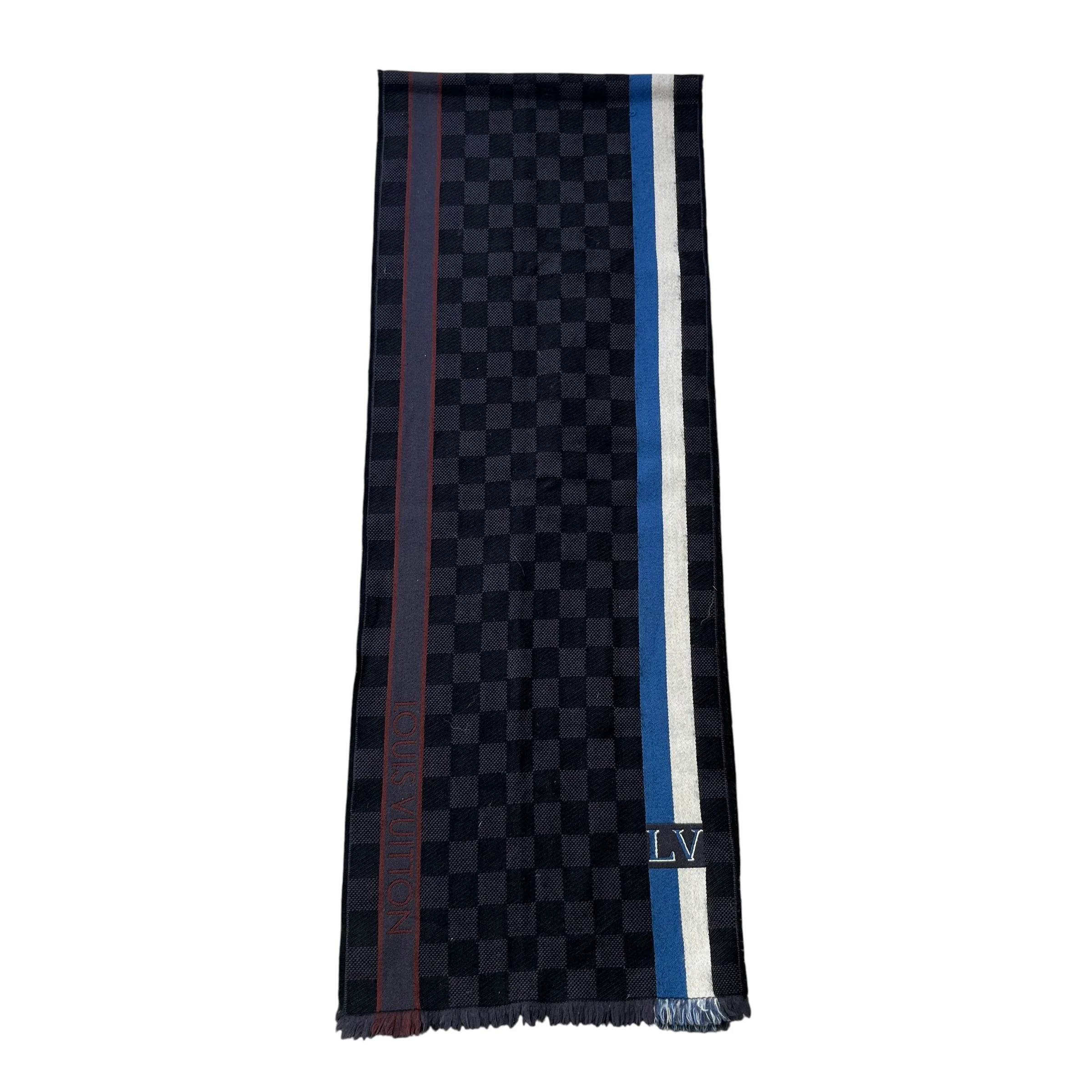 Men's Lv Scarf Navy - Image 3