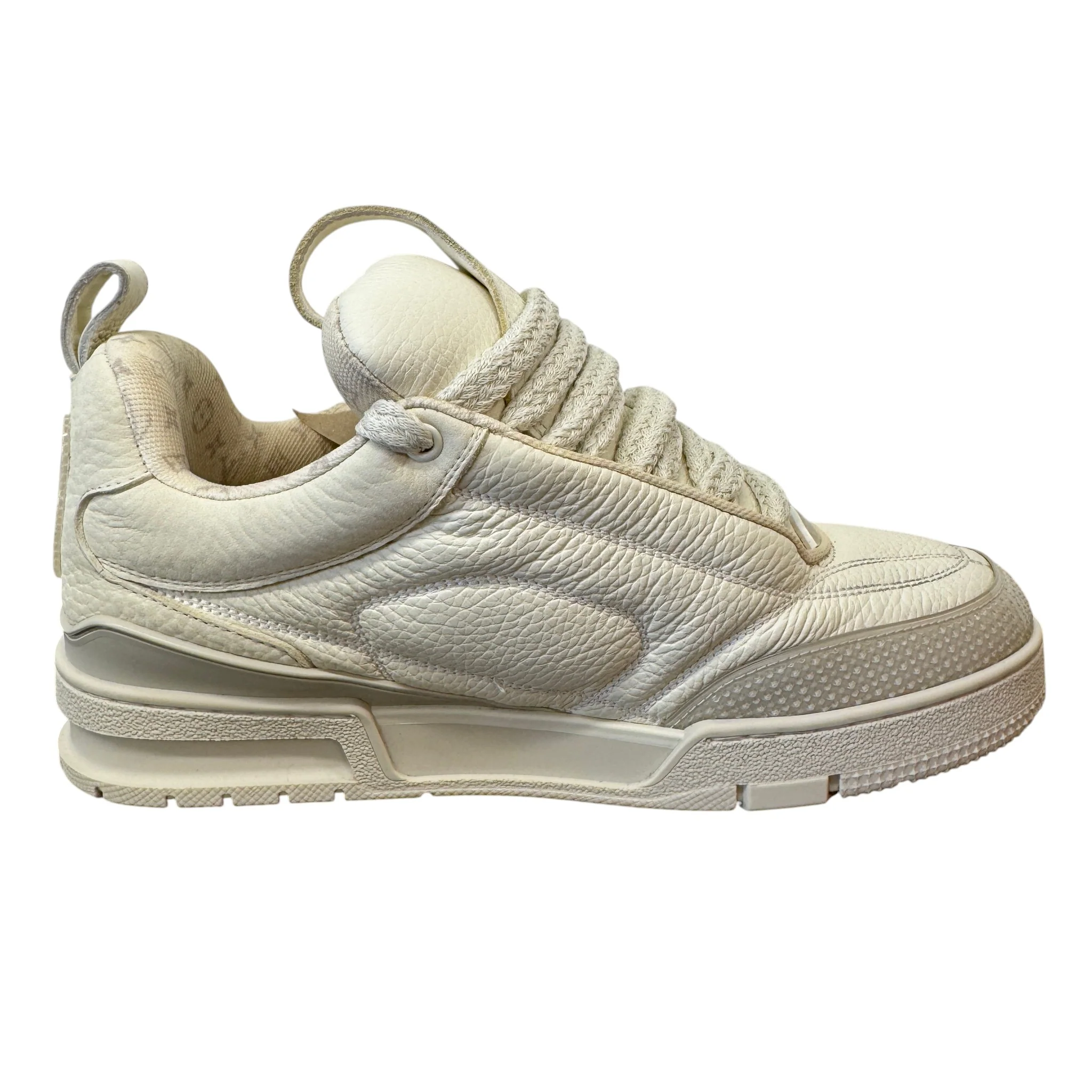 Men's Lv Skate Low Trainers White Size EU 41 / UK 7 - Image 5