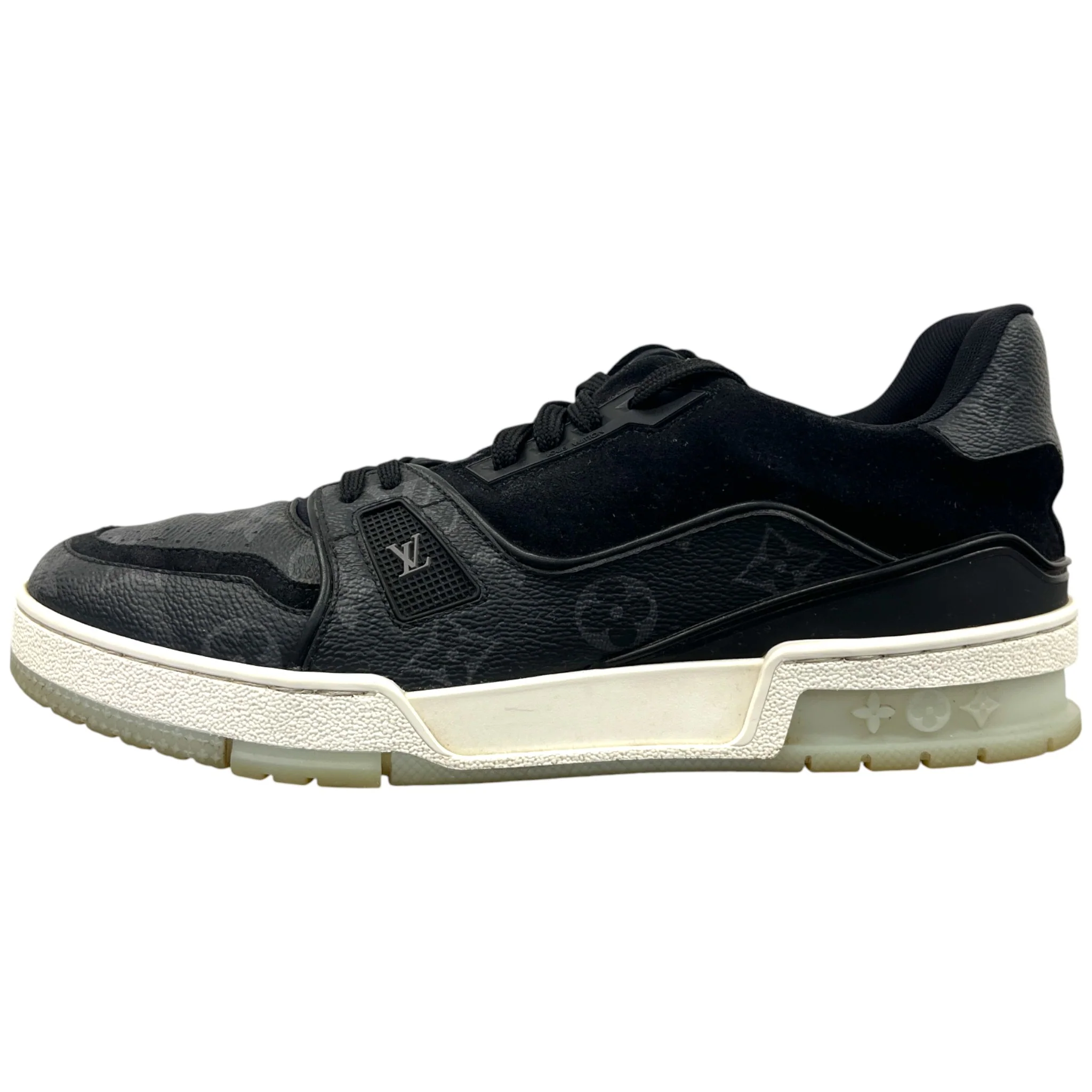 Men's Lv Trainer Low Trainers Black Size EU 40.5 / UK 6.5 - Image 5