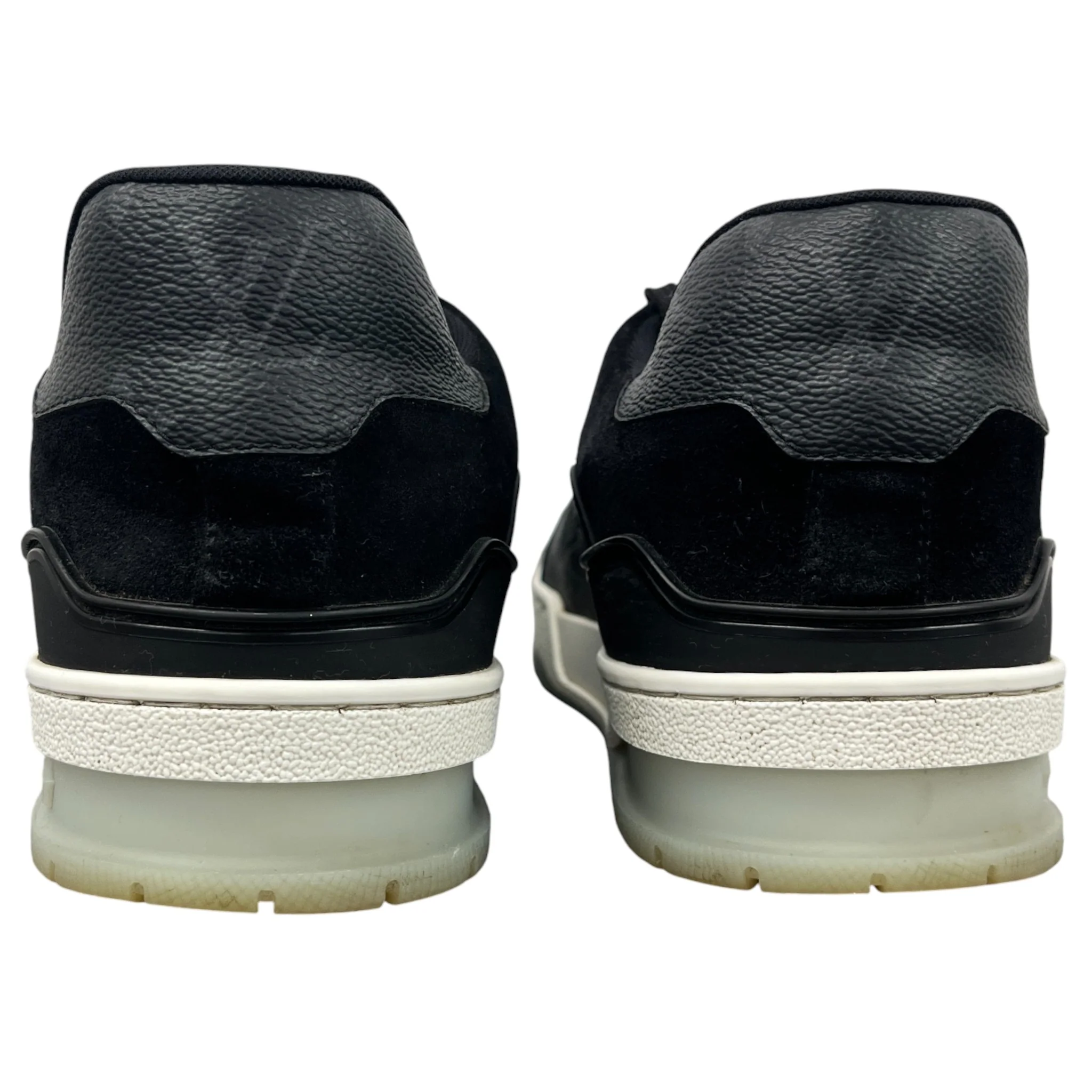 Men's Lv Trainer Low Trainers Black Size EU 40.5 / UK 6.5 - Image 7