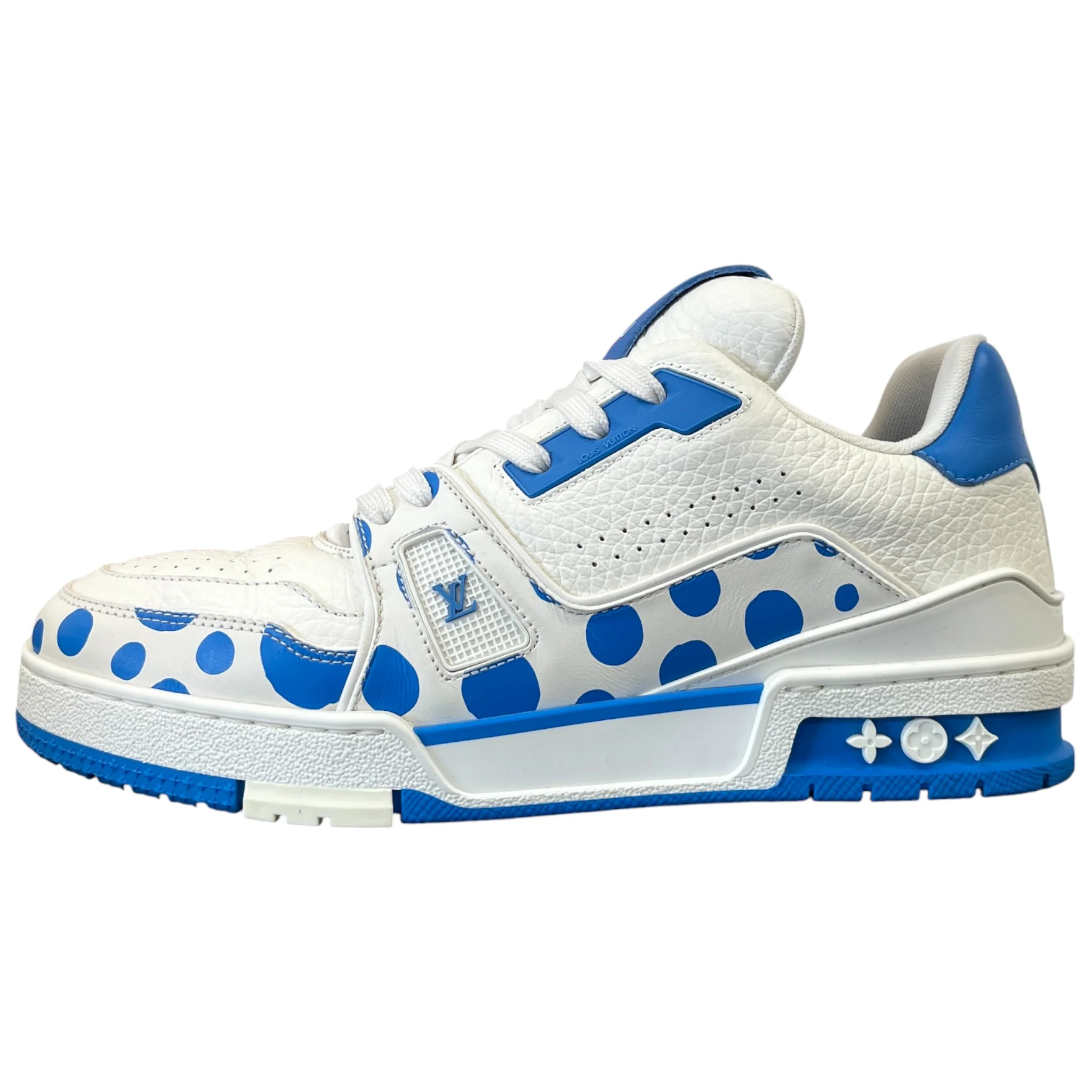 Men's Lv X Kusama Low Trainers Blue Size EU 39.5 / UK 5.5 - Image 5