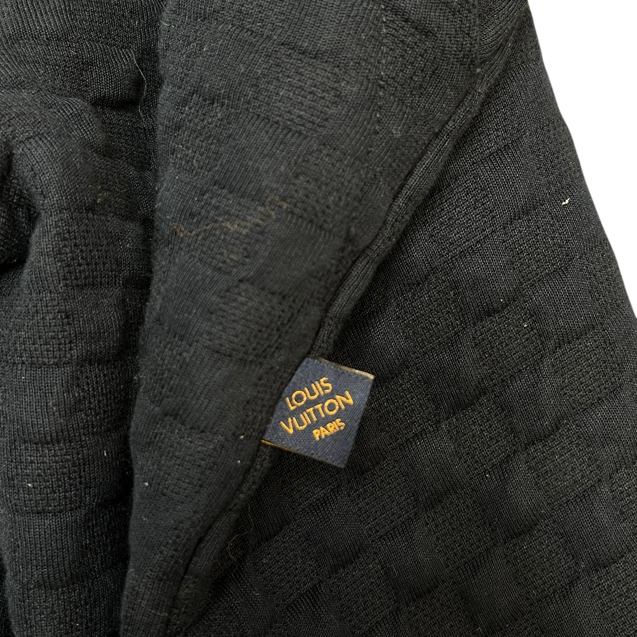 Men's Lvse Damier Joggers Navy Size M - Image 6