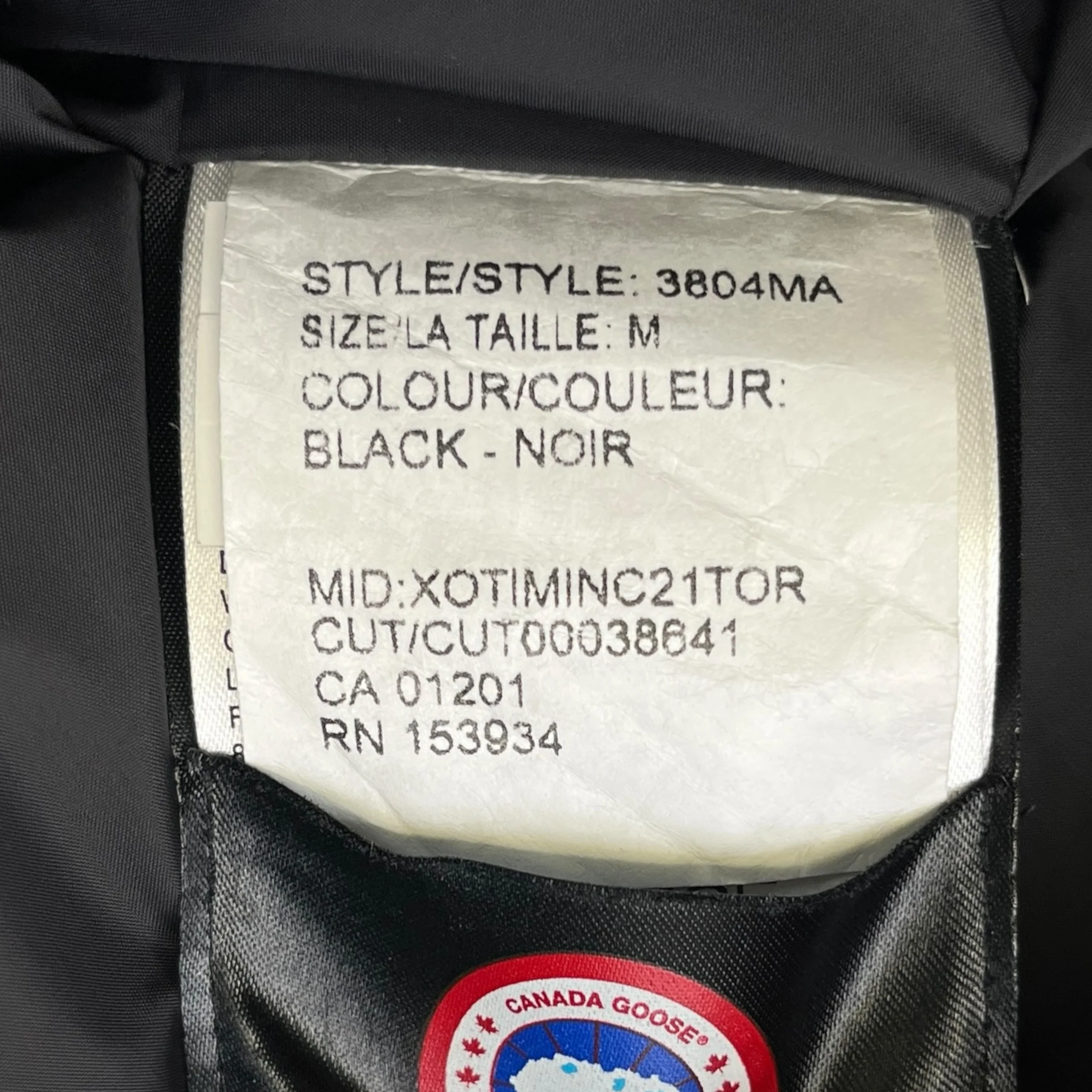 Men's Macmillan Down Jacket Black Size M - Image 6