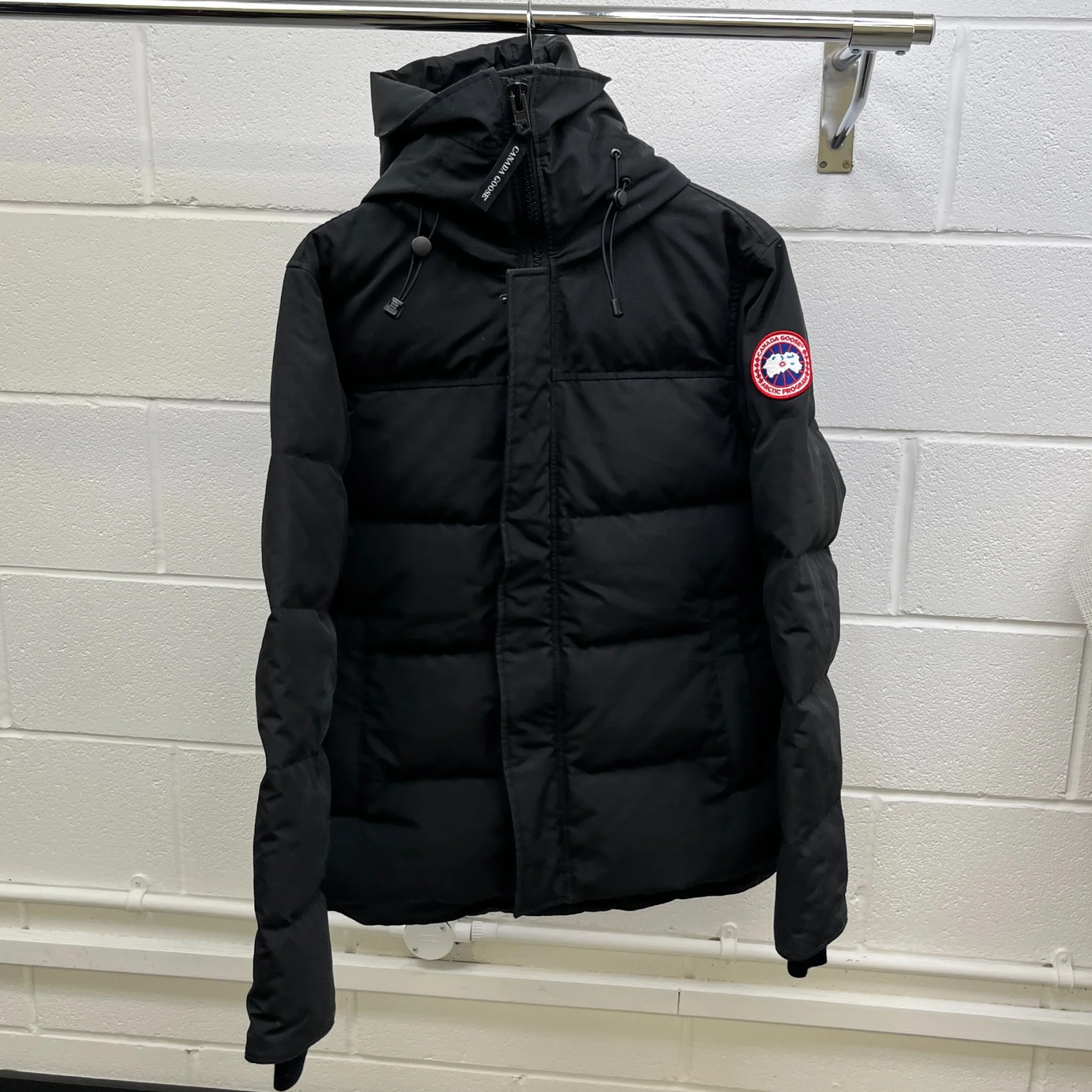 Men's Macmillan Parka Down Jacket Black Size M - Image 8