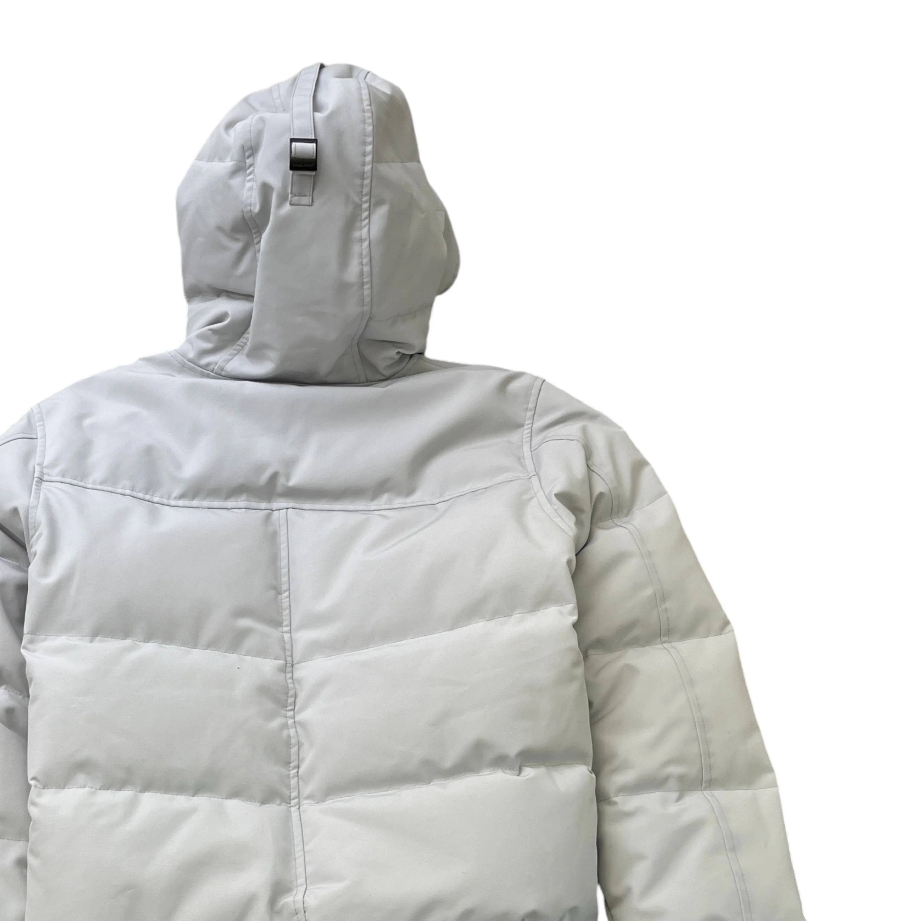 Men's Macmillan Parka Down Jacket Grey Size M - Image 4