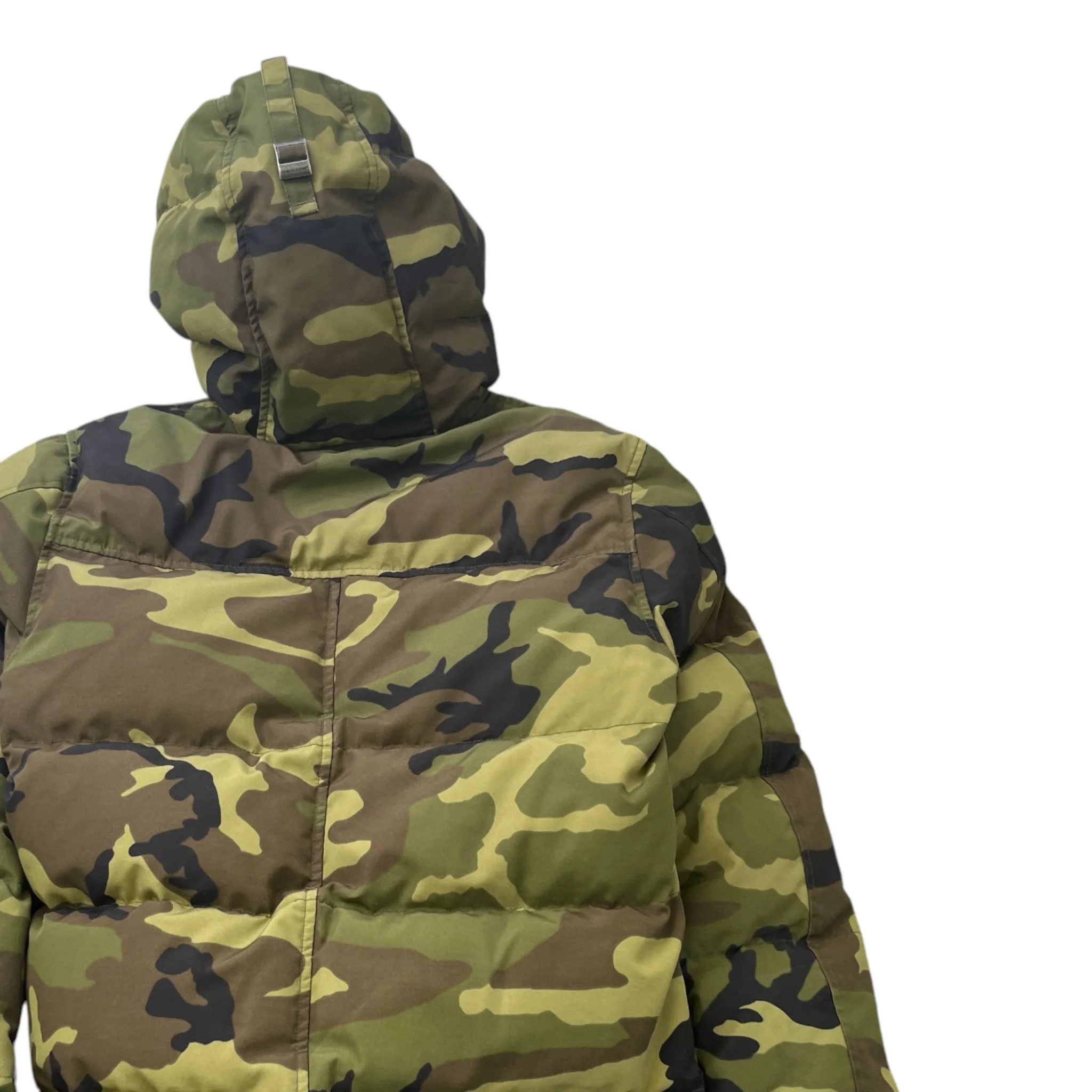 Men's Macmillan Parka Down Jacket Khaki Size S - Image 4