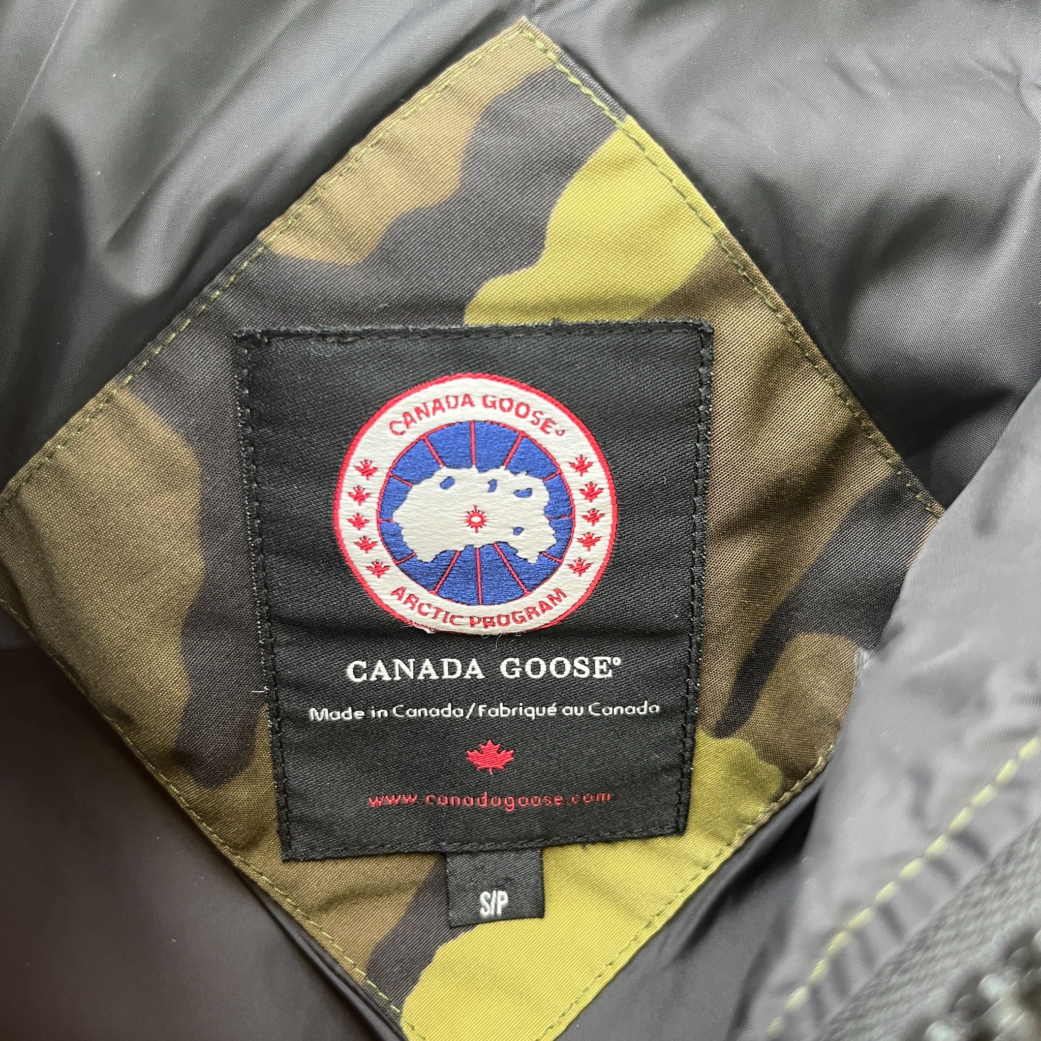 Men's Macmillan Parka Down Jacket Khaki Size S - Image 7