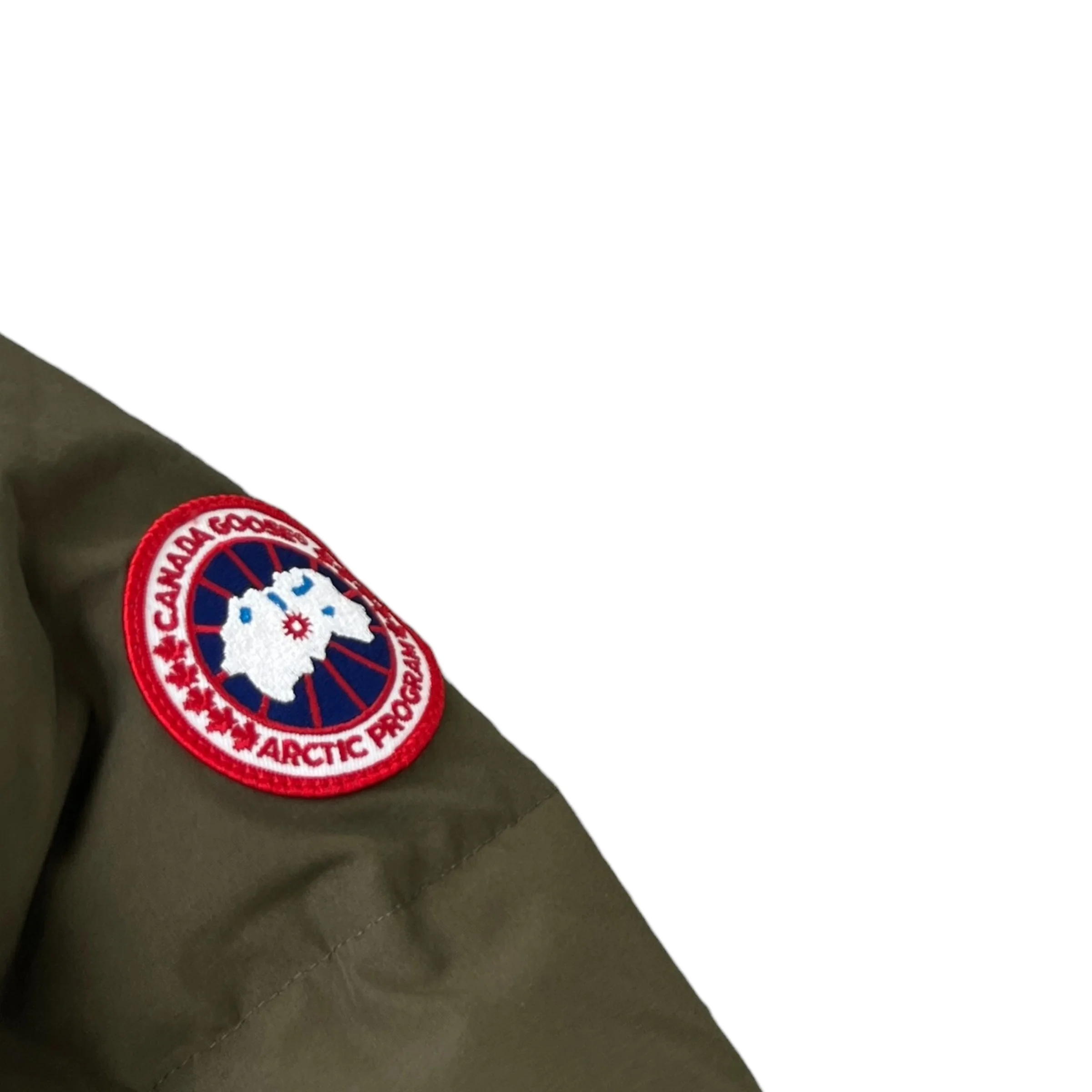 Men's Macmillan Parka Down Jacket Khaki Size S - Image 5