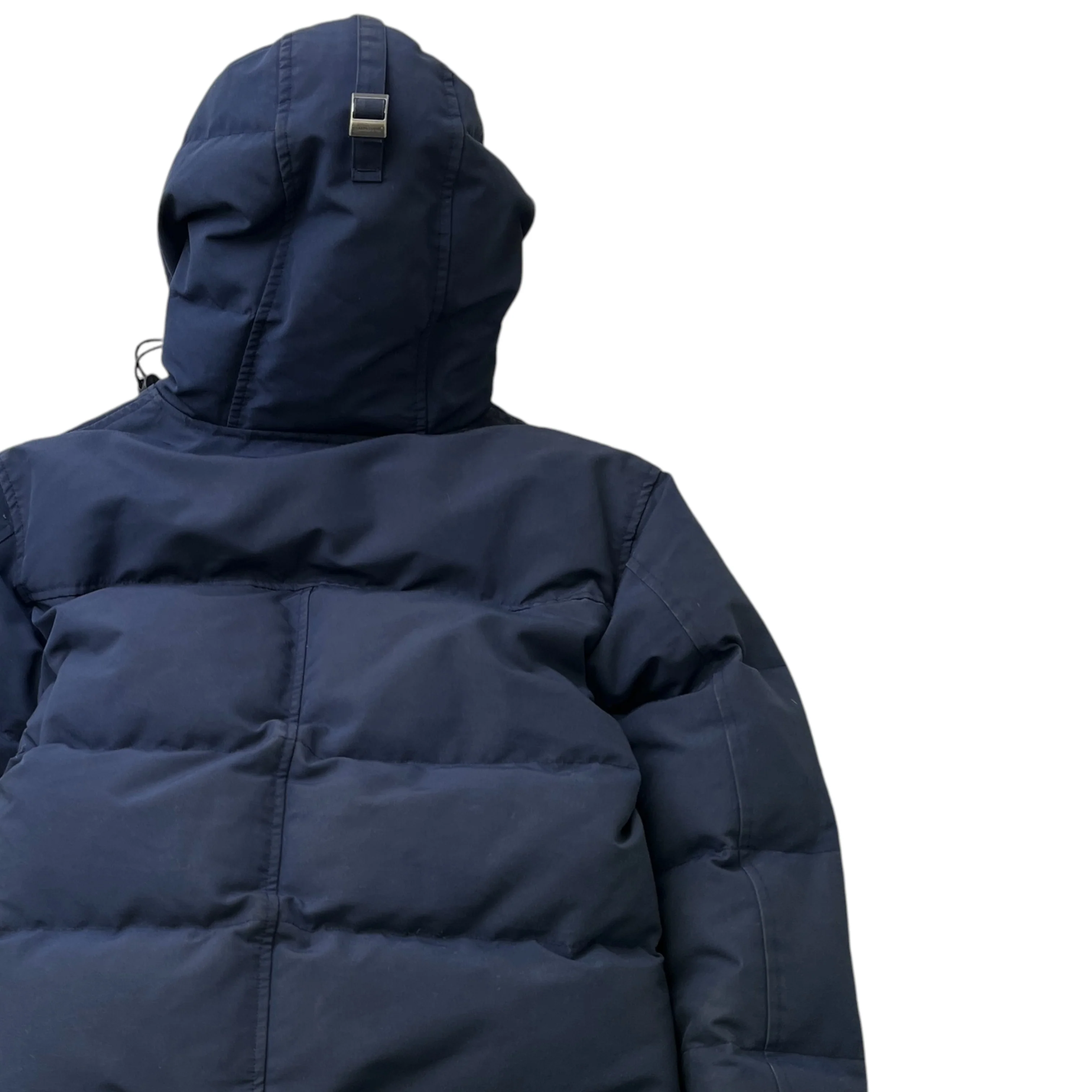 Men's Macmillan Parka Down Jacket Navy Size M - Image 4