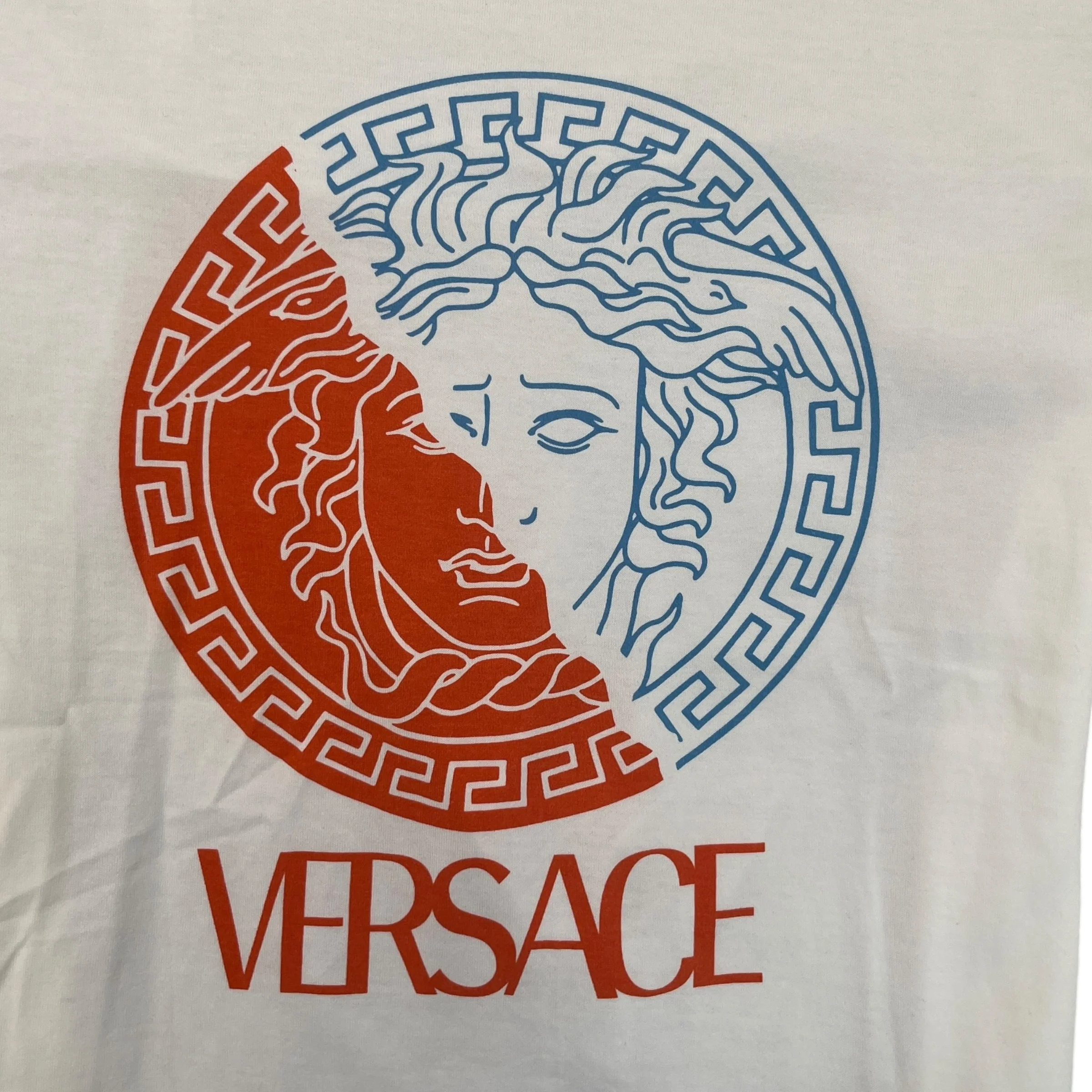 Men's Maduse Logo T-Shirt White Size XS - Image 5