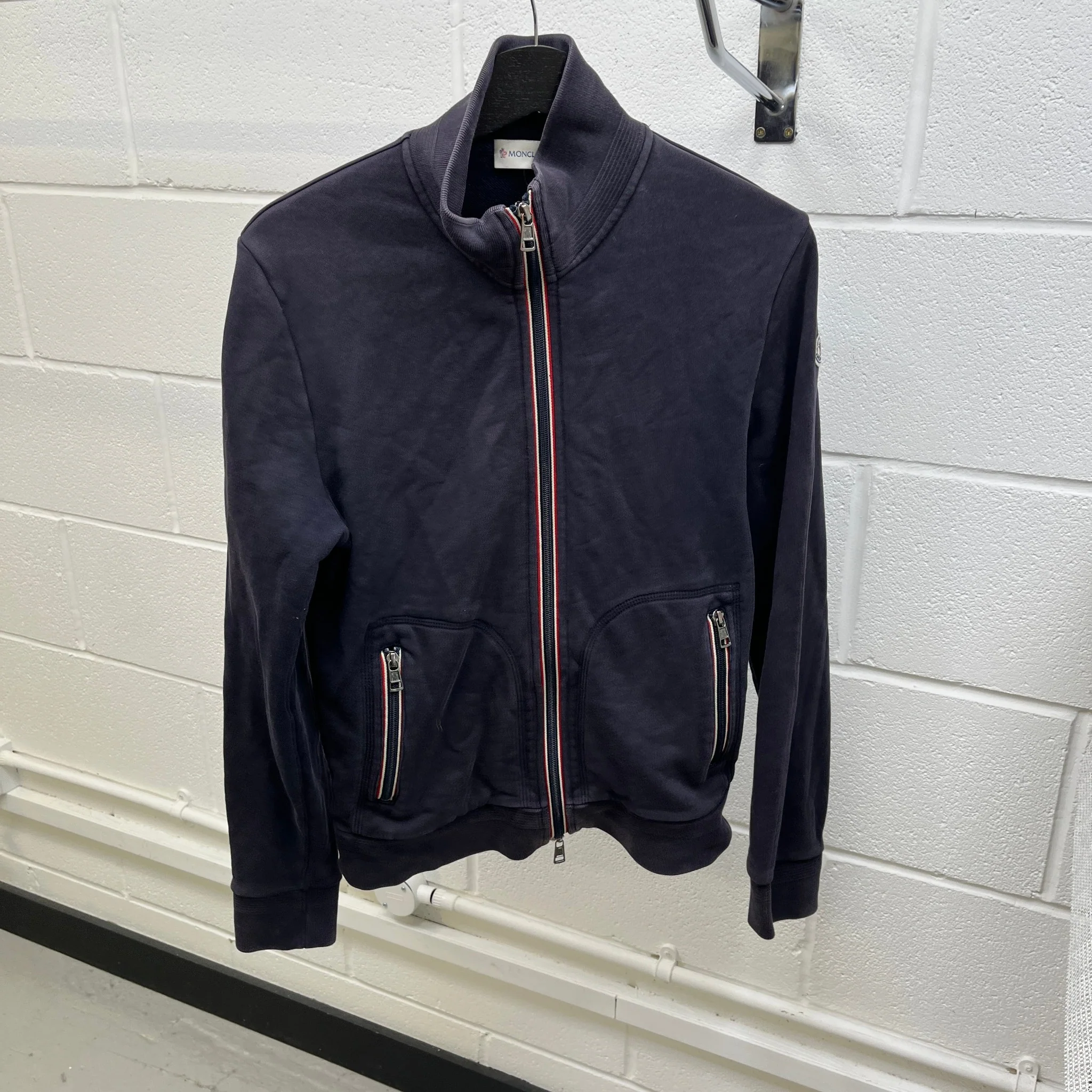 Men's Maglia Cardigan Navy Size M - Image 8
