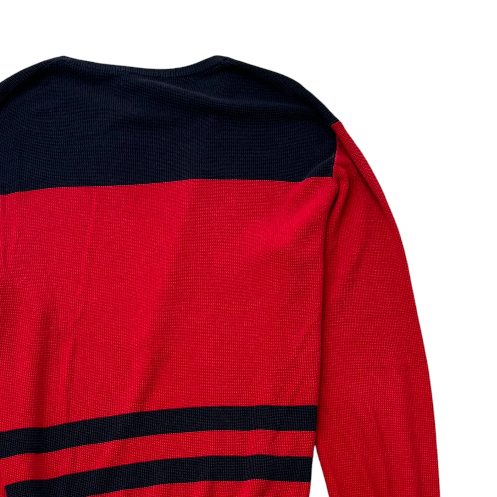 Men's Maglia Girocollo Jumper Red Size XL - Image 4