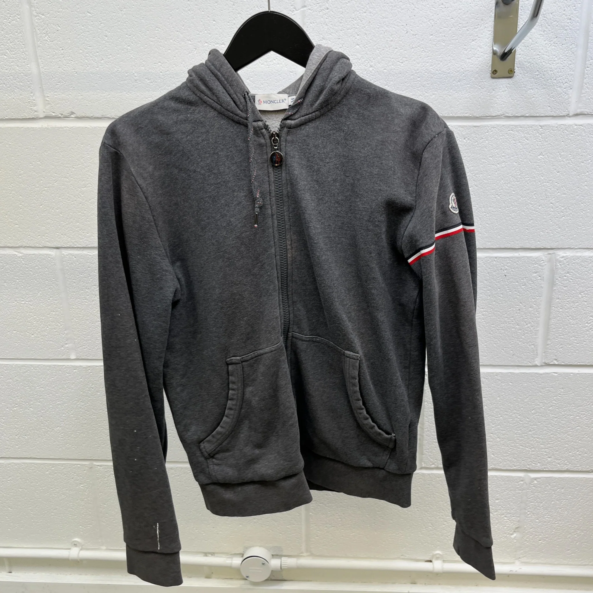 Men's Maglia Hoodie Grey Size M - Image 8