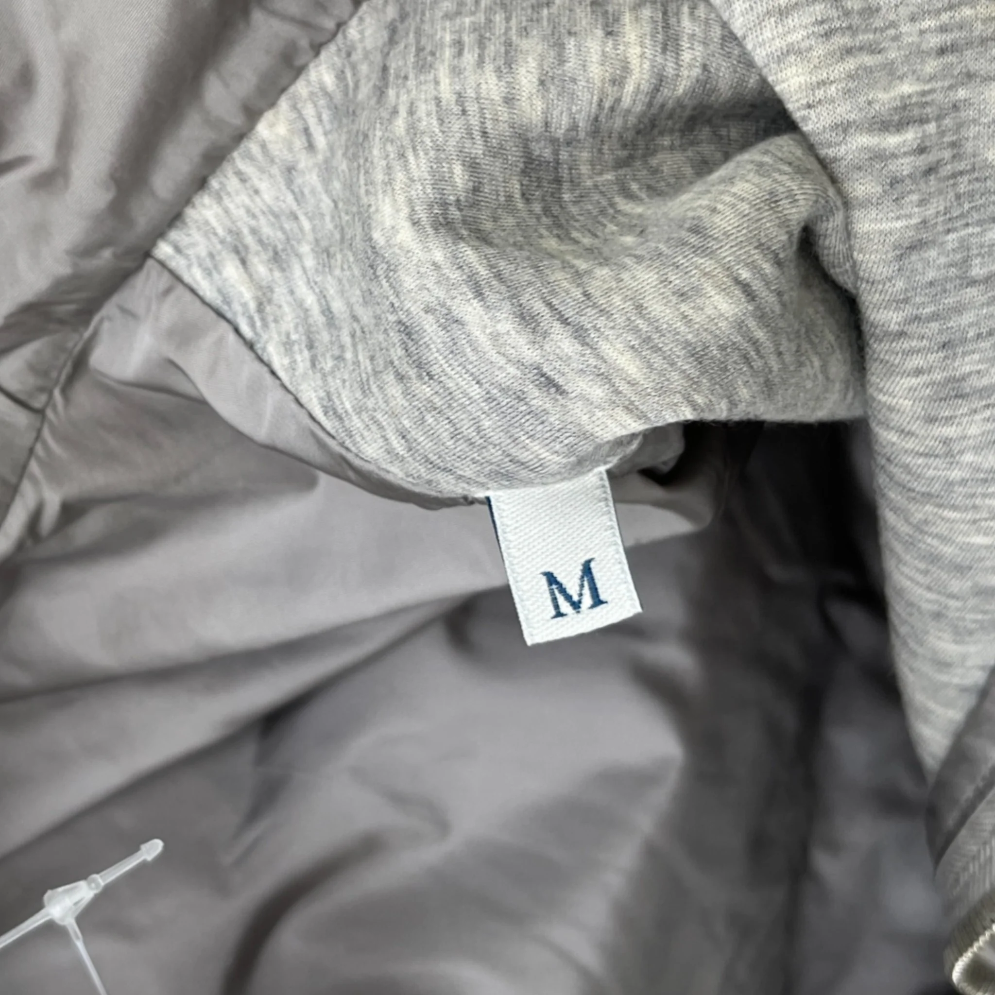 Men's Maglia Hoodie Grey Size M - Image 7