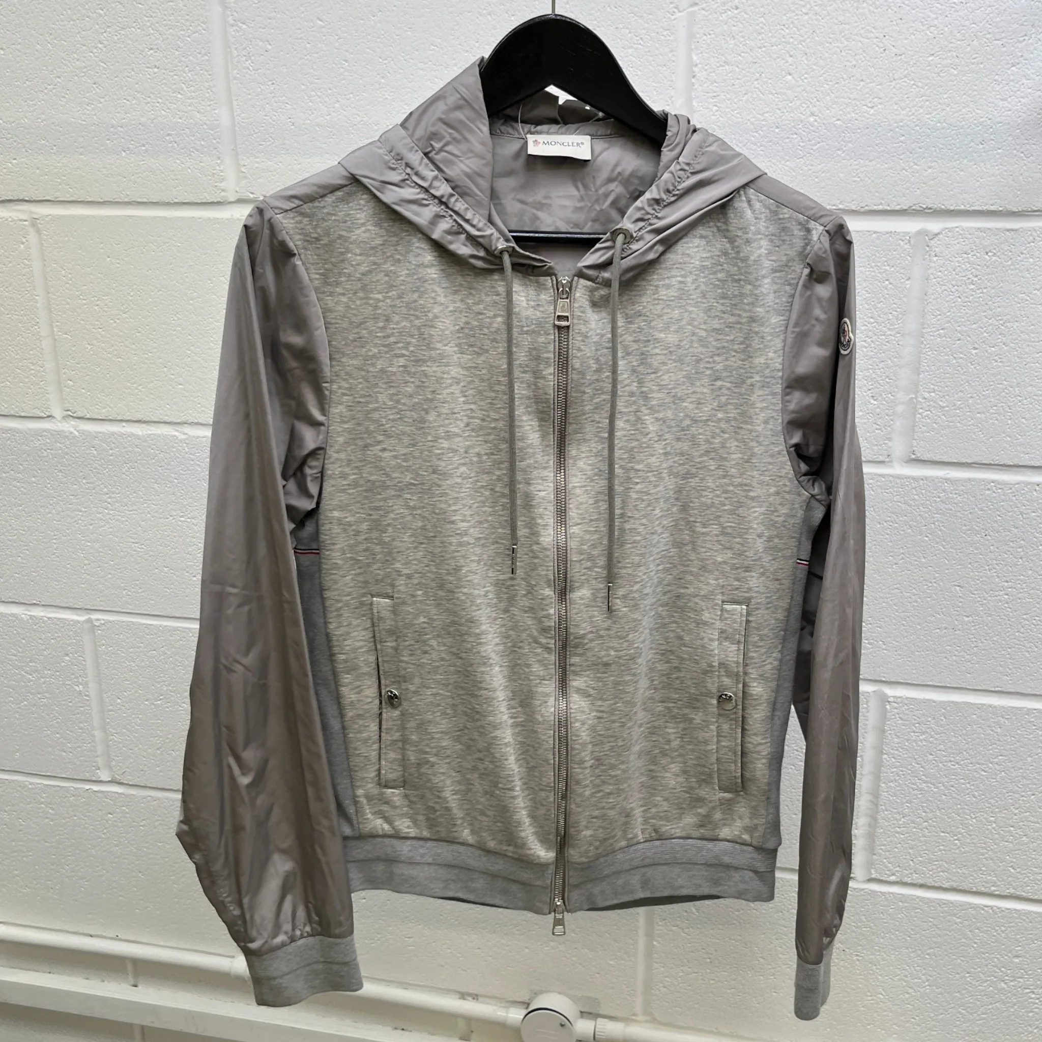 Men's Maglia Hoodie Grey Size M - Image 9