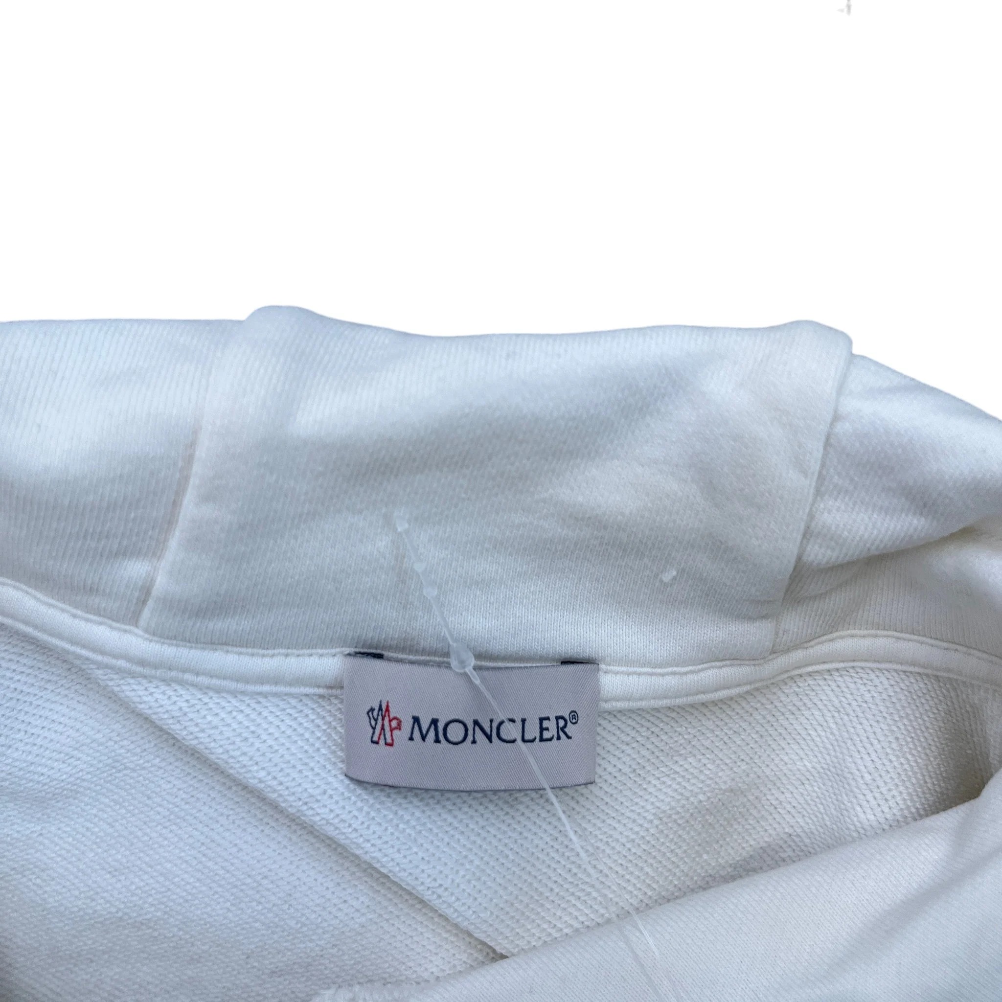 Men's Maglia Hoodie White Size S - Image 8