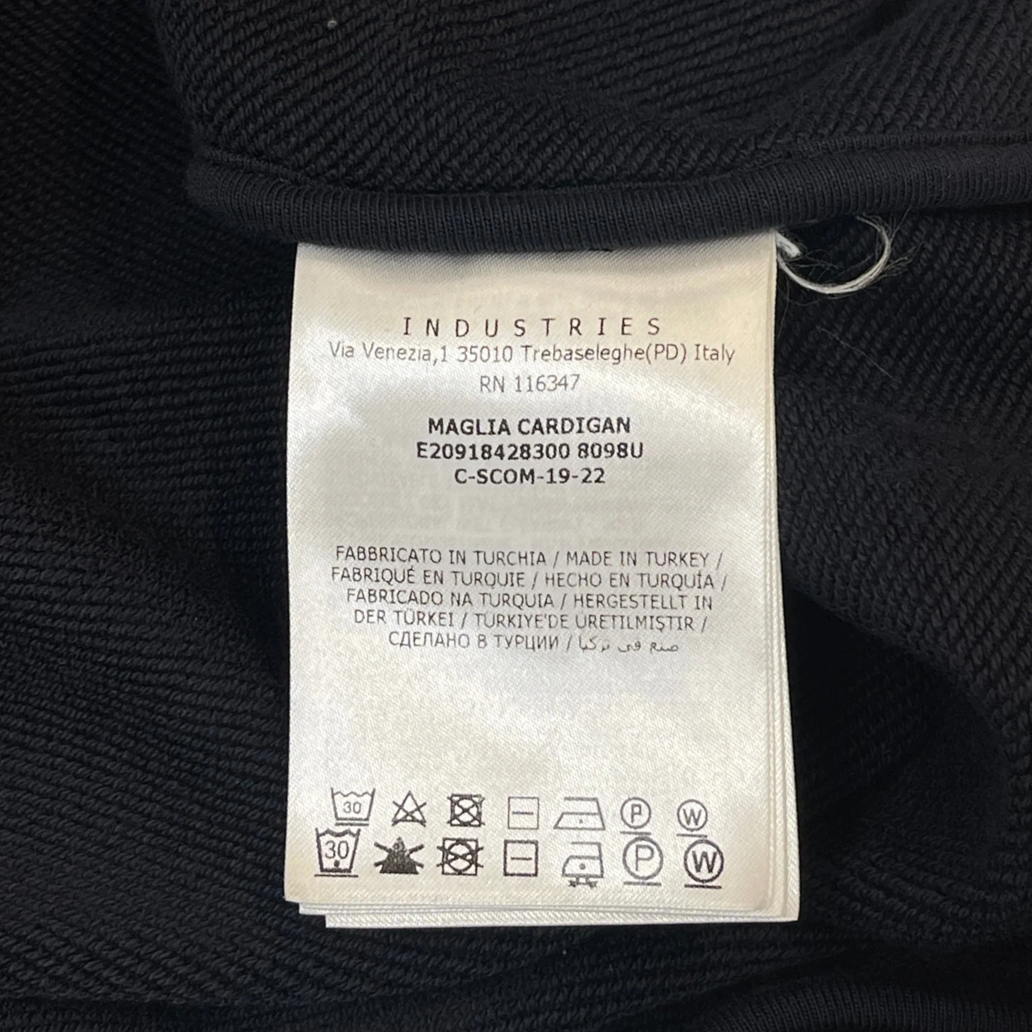 Men's Maglia Jacket Navy Size XXL - Image 8