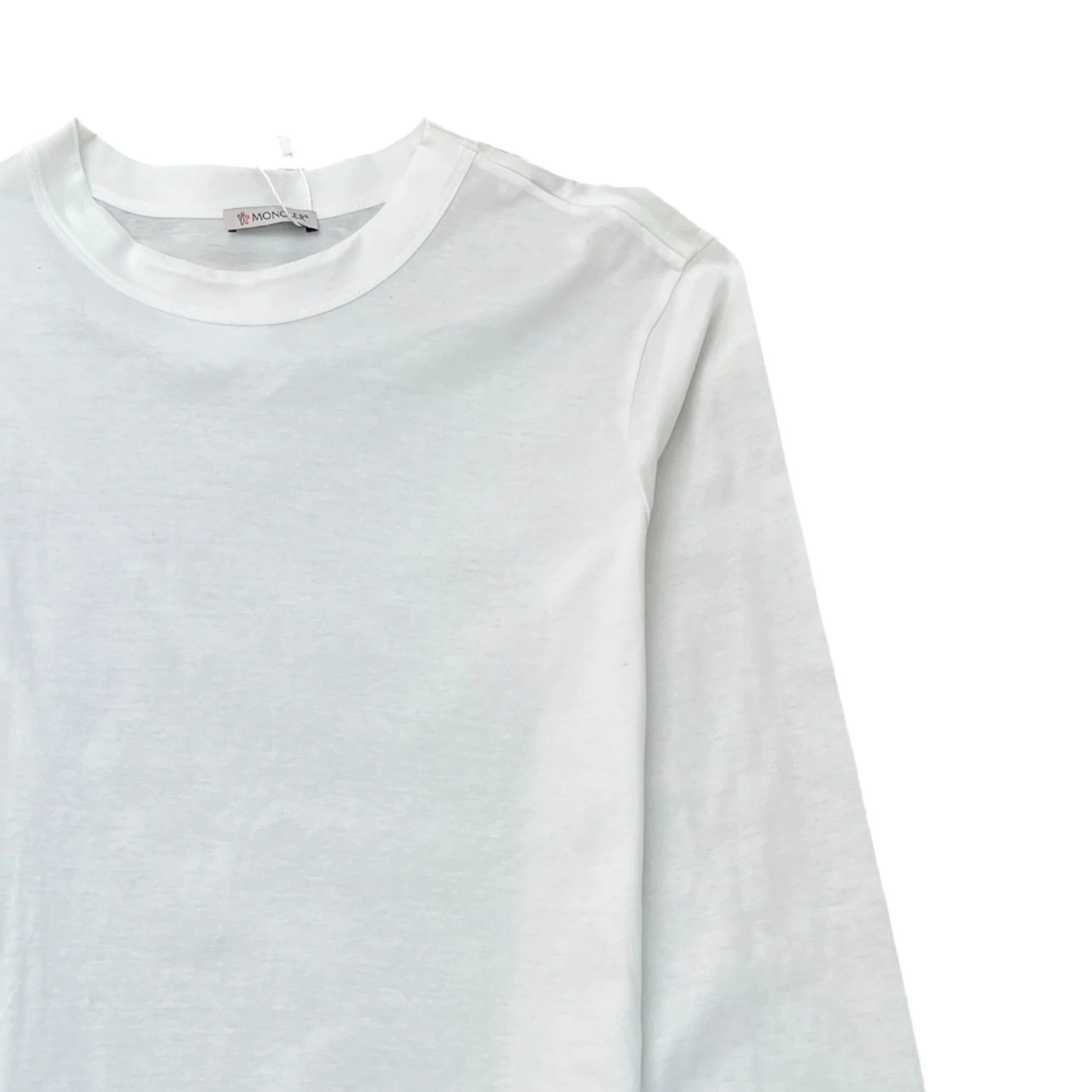 Men's Maglia Long Sleeve T-Shirt White Size S - Image 3