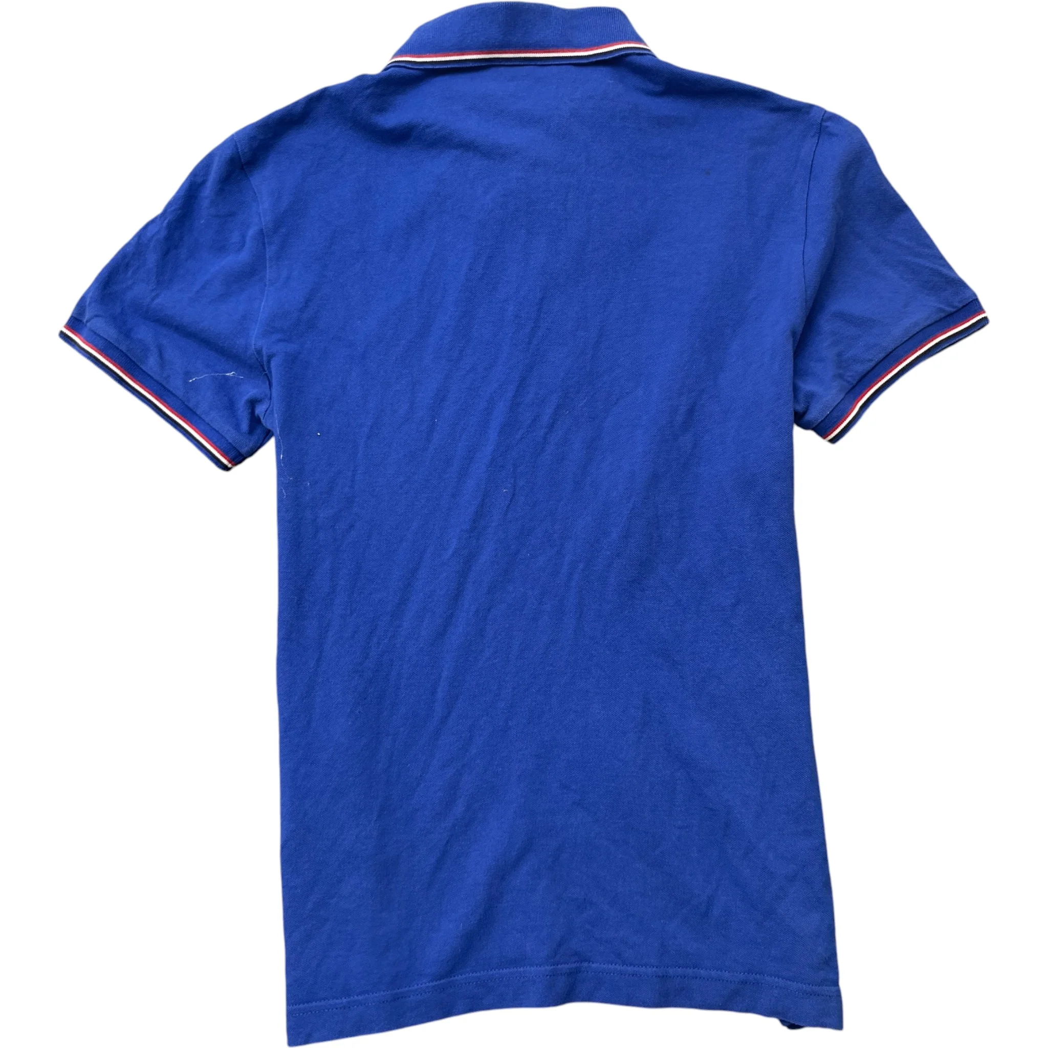 Men's Maglia Manica Corta Polo Shirt Blue Size S - Image 2