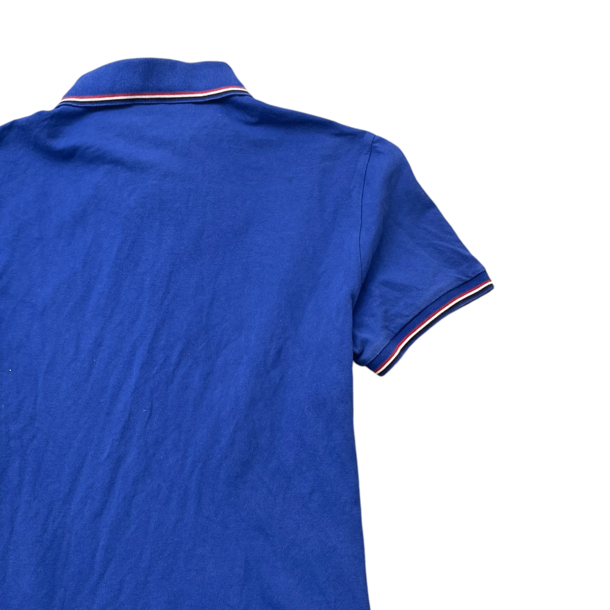 Men's Maglia Manica Corta Polo Shirt Blue Size S - Image 4