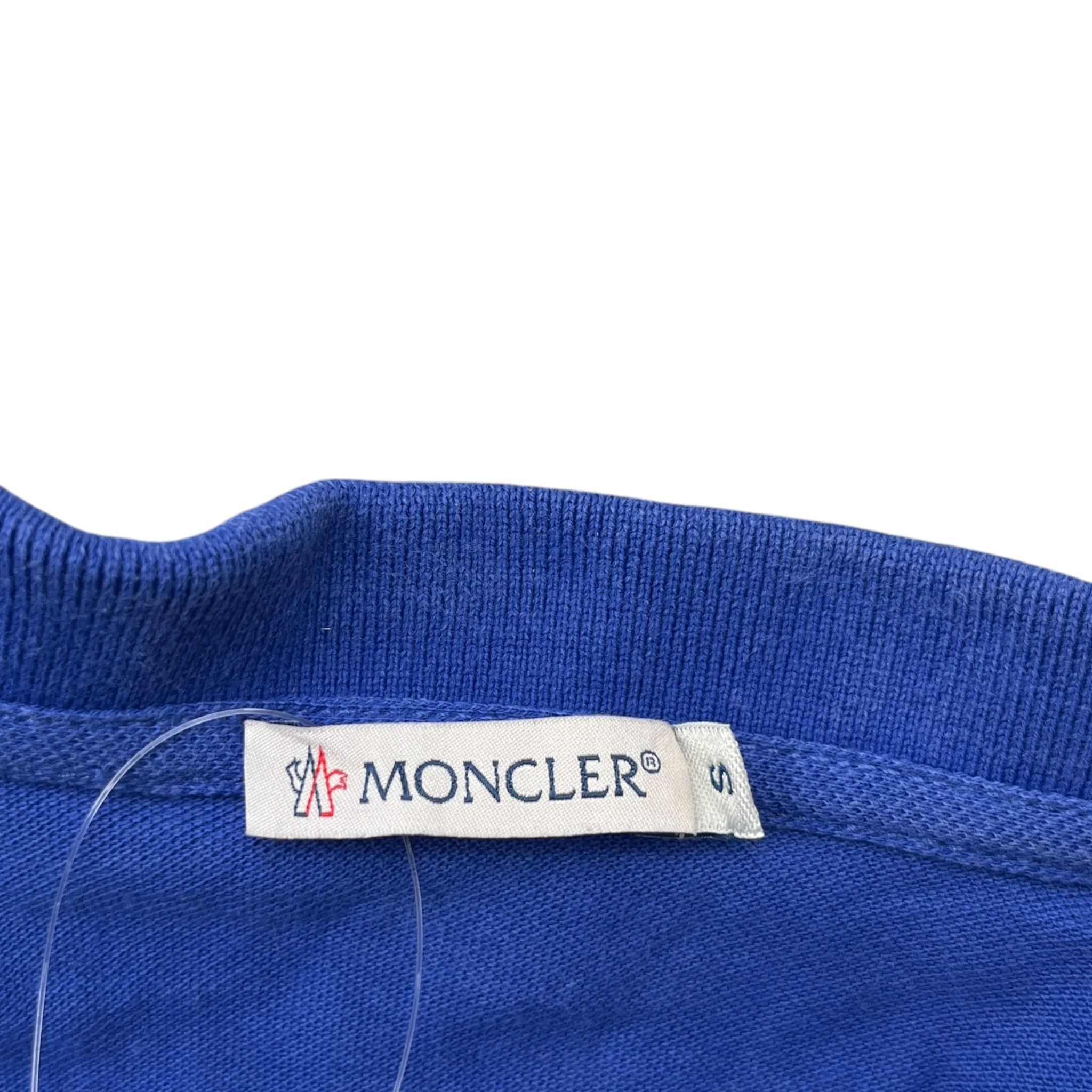Men's Maglia Manica Corta Polo Shirt Blue Size S - Image 7