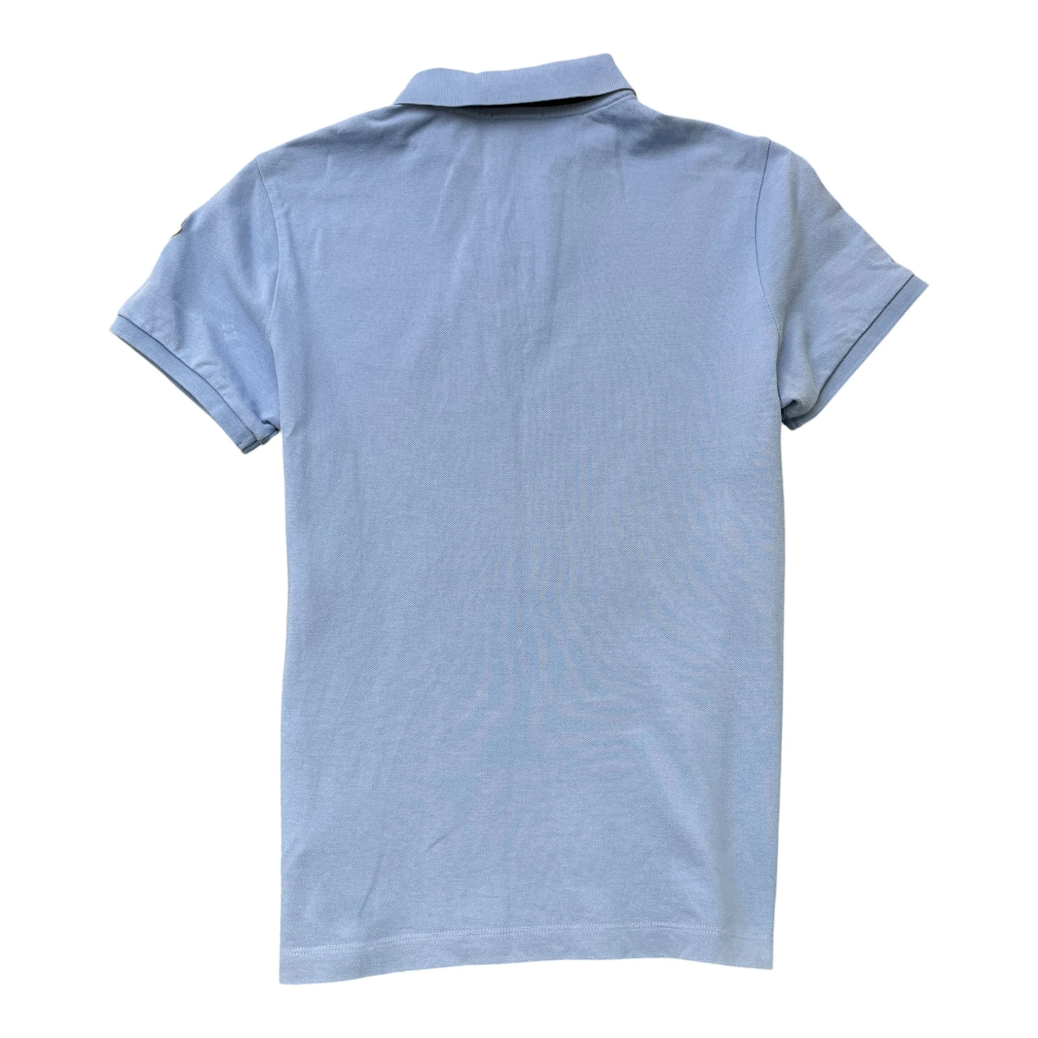 Men's Maglia Polo Manica Corta Polo Shirt Blue Size M - Image 2