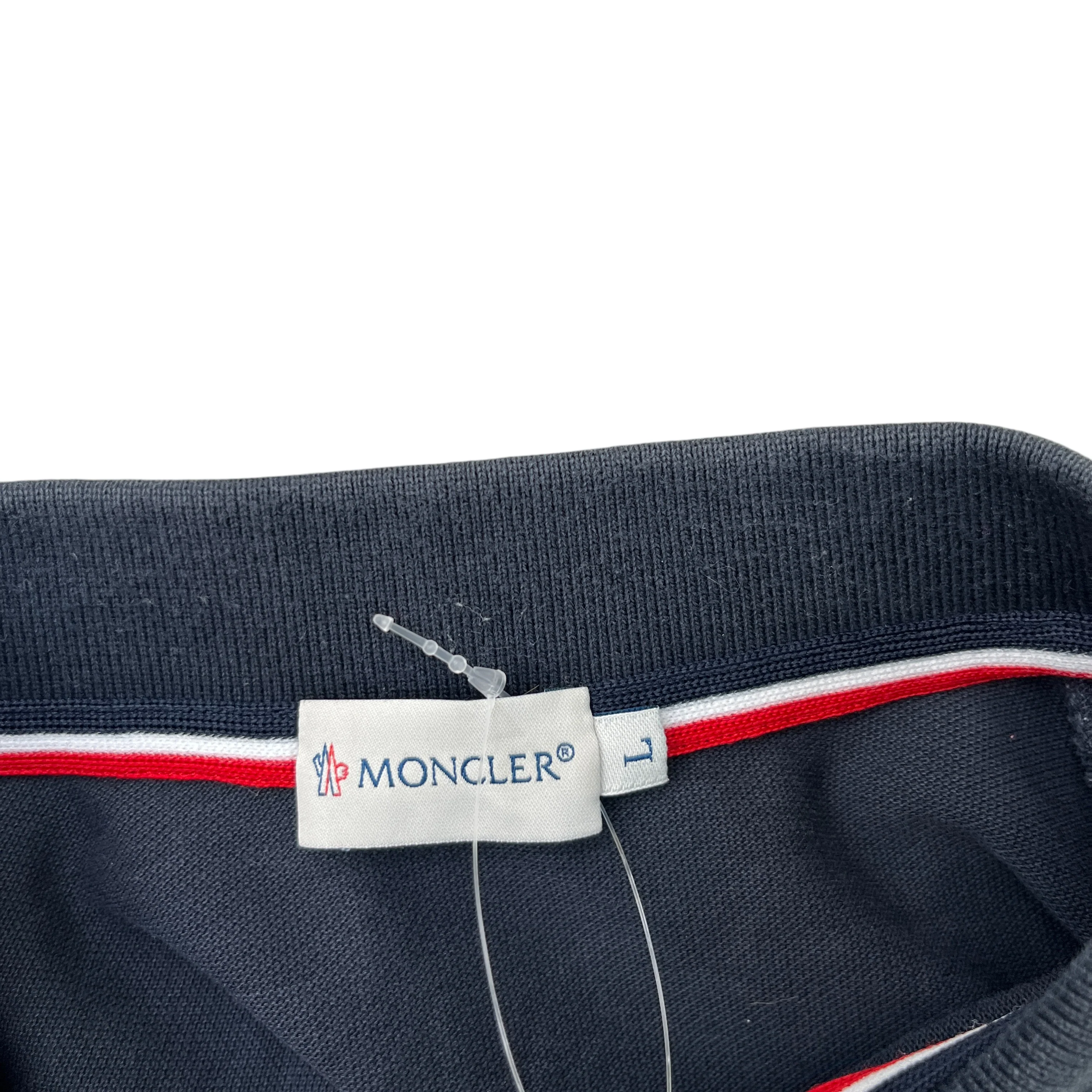 Men's Maglia Polo Shirt Black Size L - Image 7