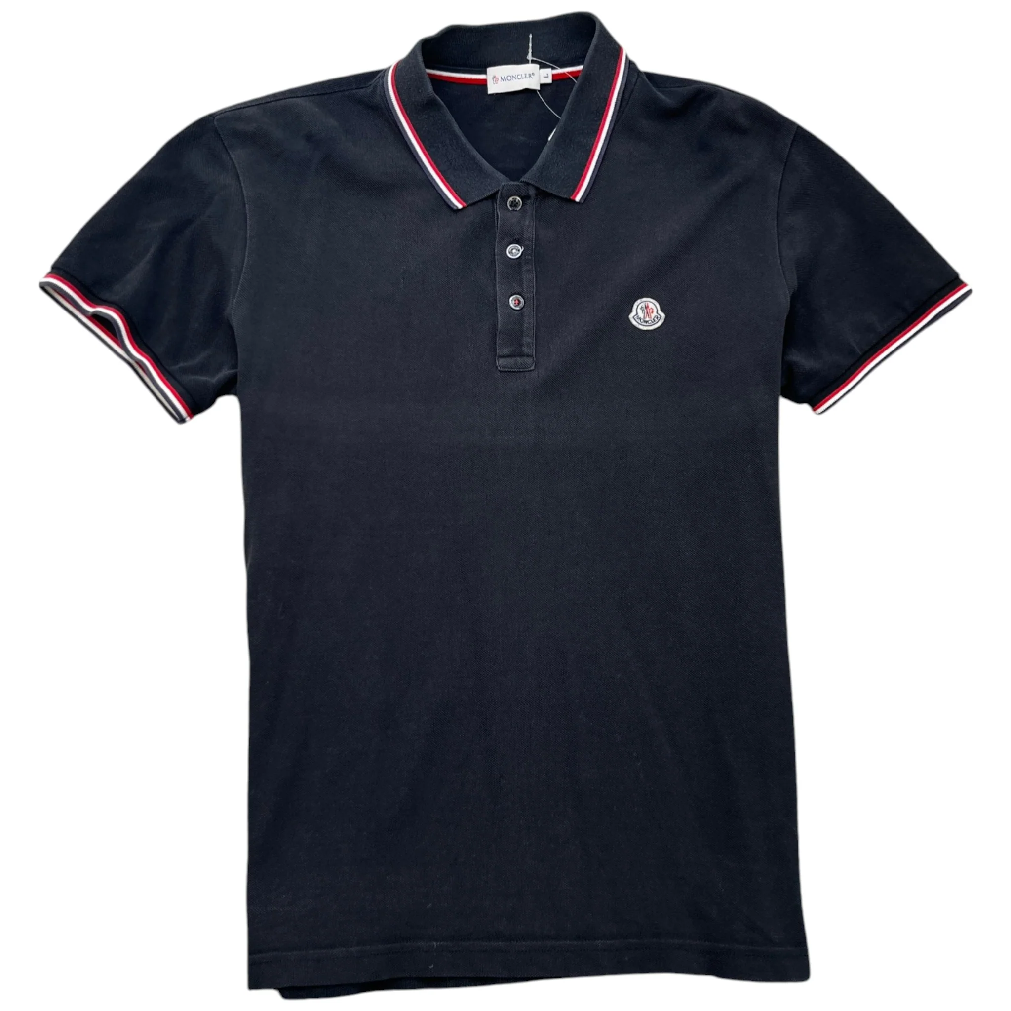 Men's Maglia Polo Shirt Black Size L