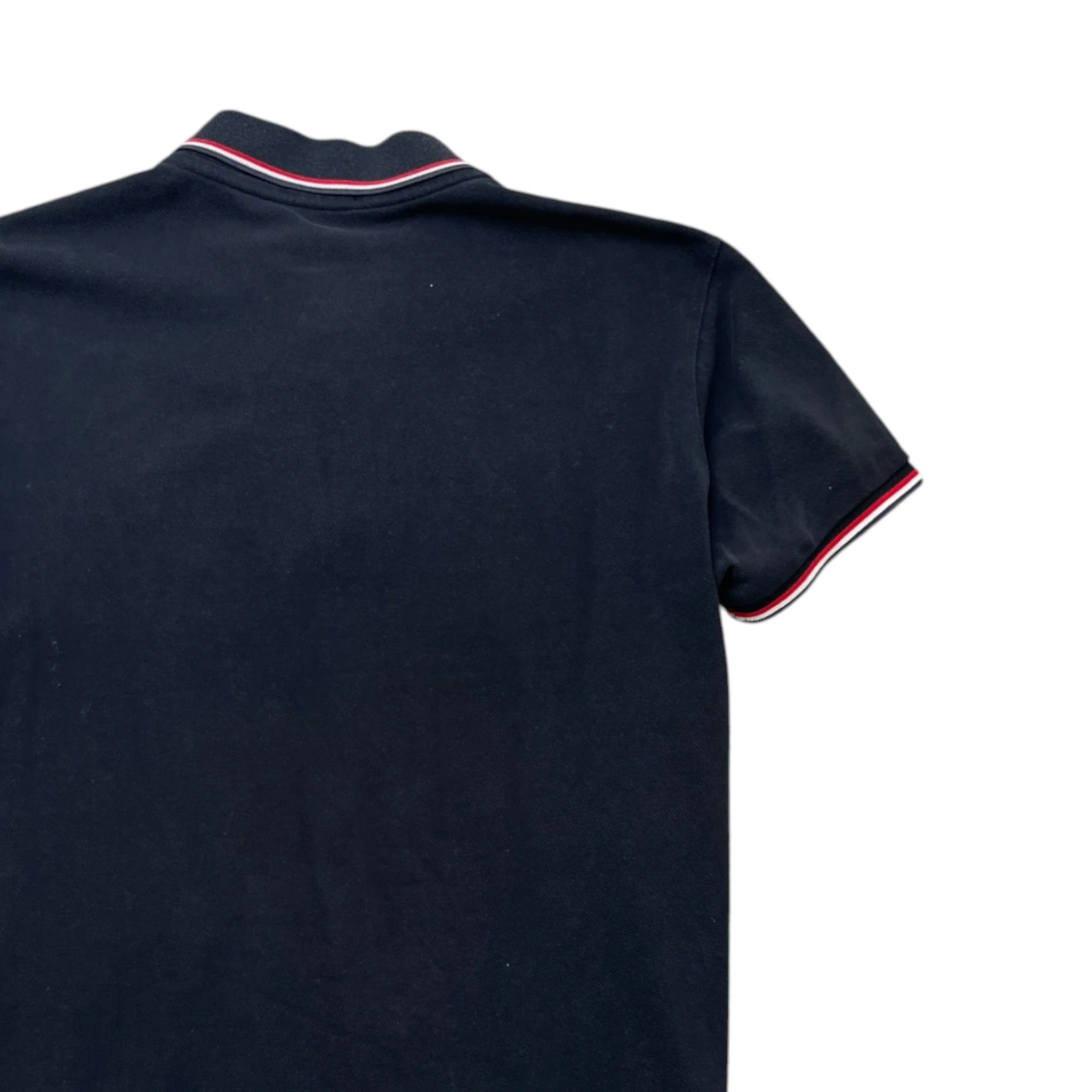 Men's Maglia Polo Shirt Black Size L - Image 4