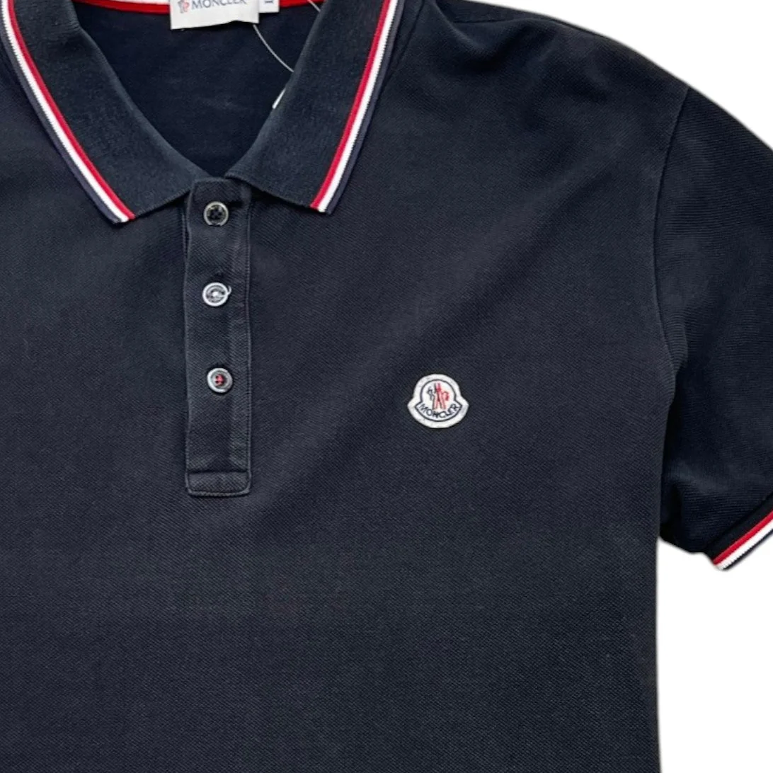 Men's Maglia Polo Shirt Black Size L - Image 5