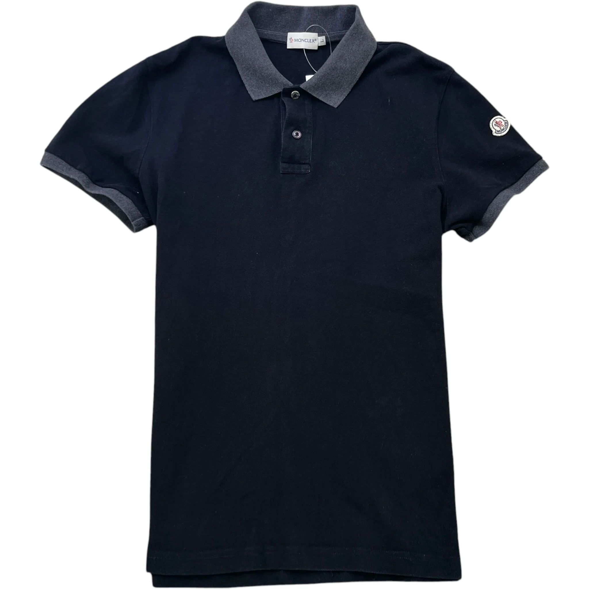Men's Maglia Polo Shirt Black Size L
