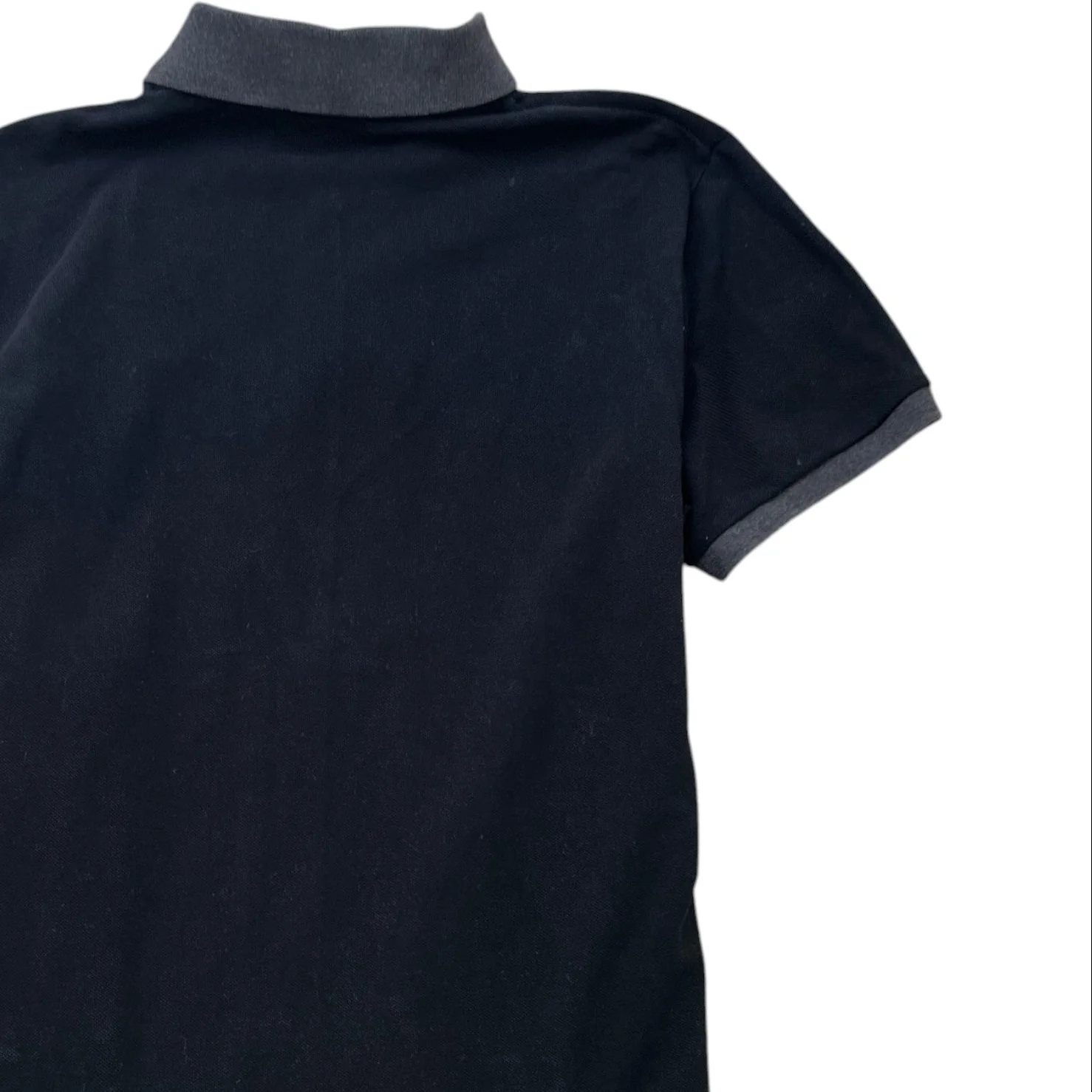 Men's Maglia Polo Shirt Black Size L - Image 4