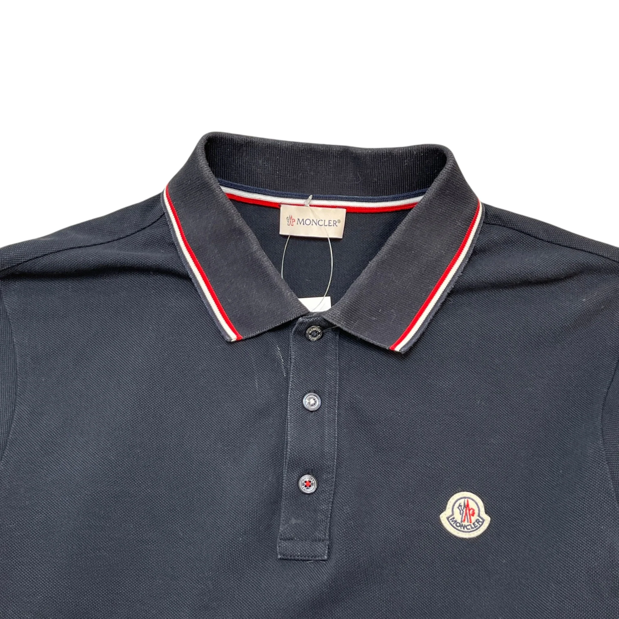 Men's Maglia Polo Shirt Black Size L - Image 5