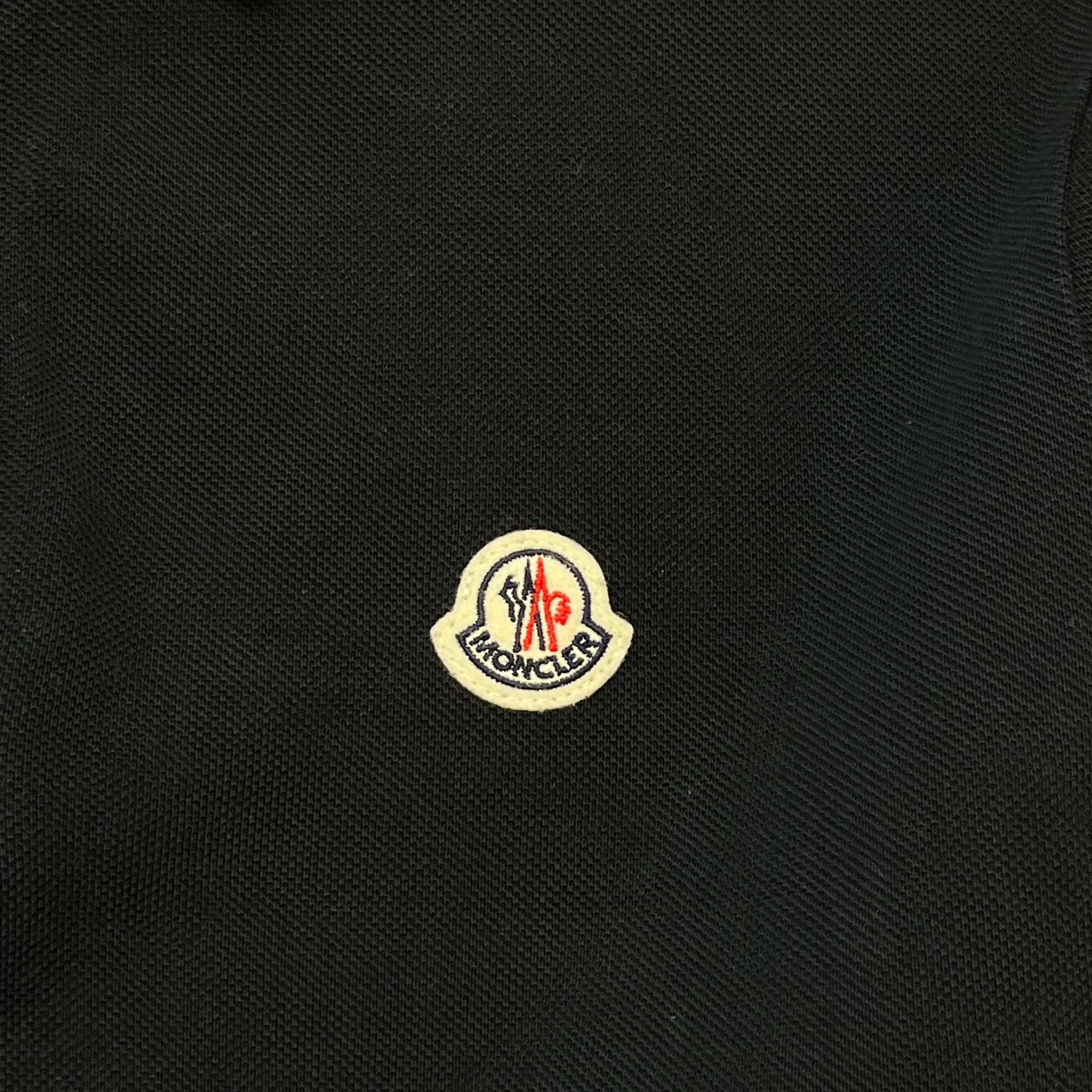 Men's Maglia Polo Shirt Black Size L - Image 6