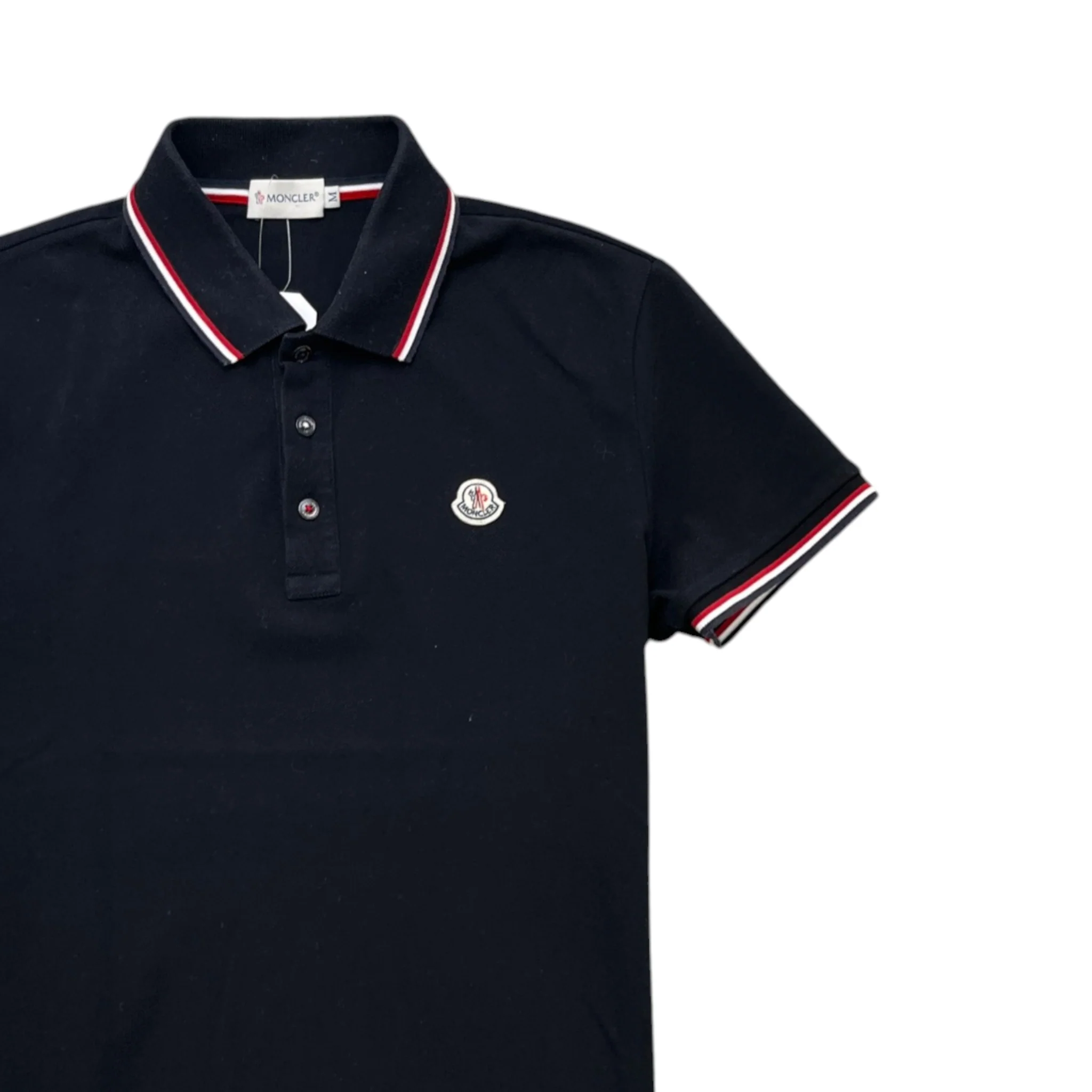 Men's Maglia Polo Shirt Black Size M - Image 3