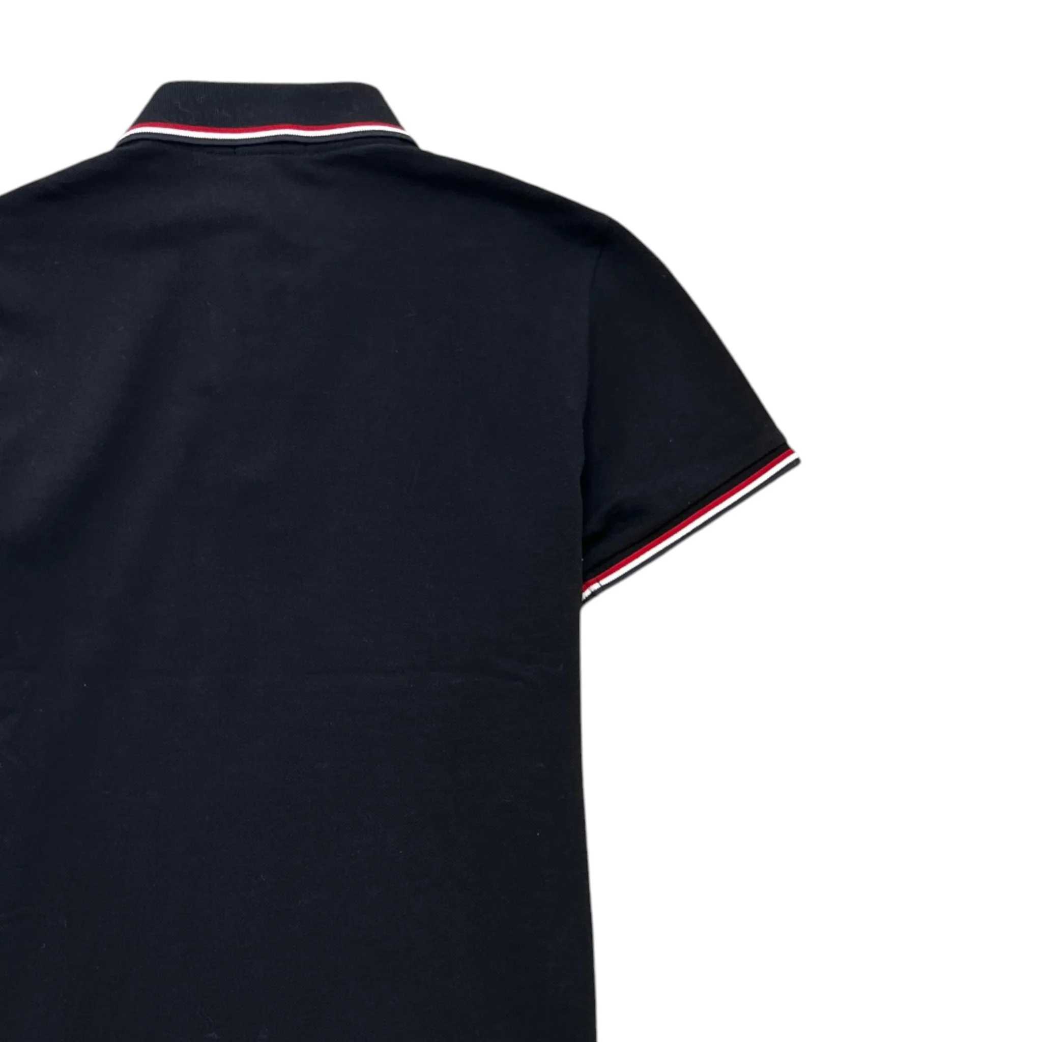 Men's Maglia Polo Shirt Black Size M - Image 4