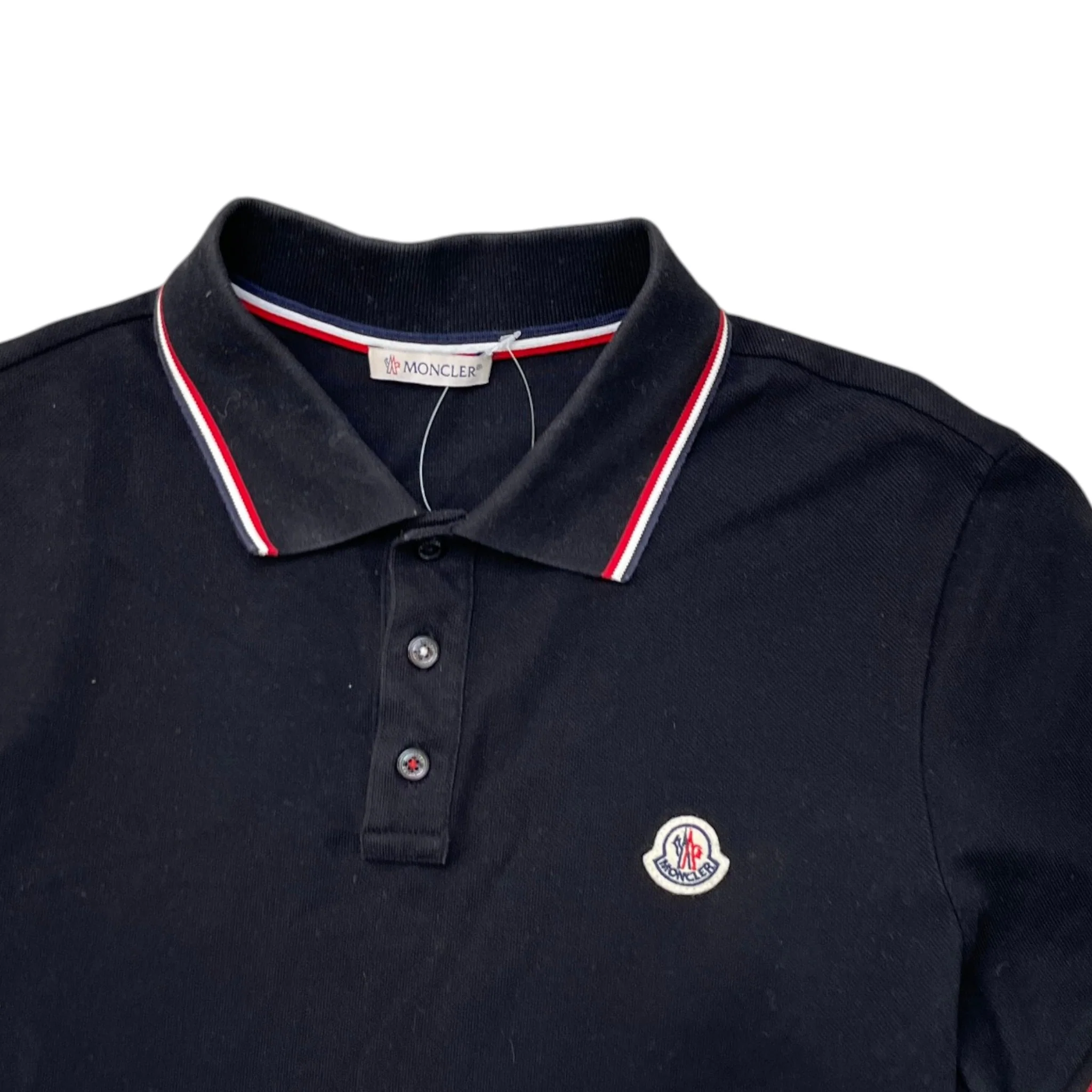 Men's Maglia Polo Shirt Black Size M - Image 5