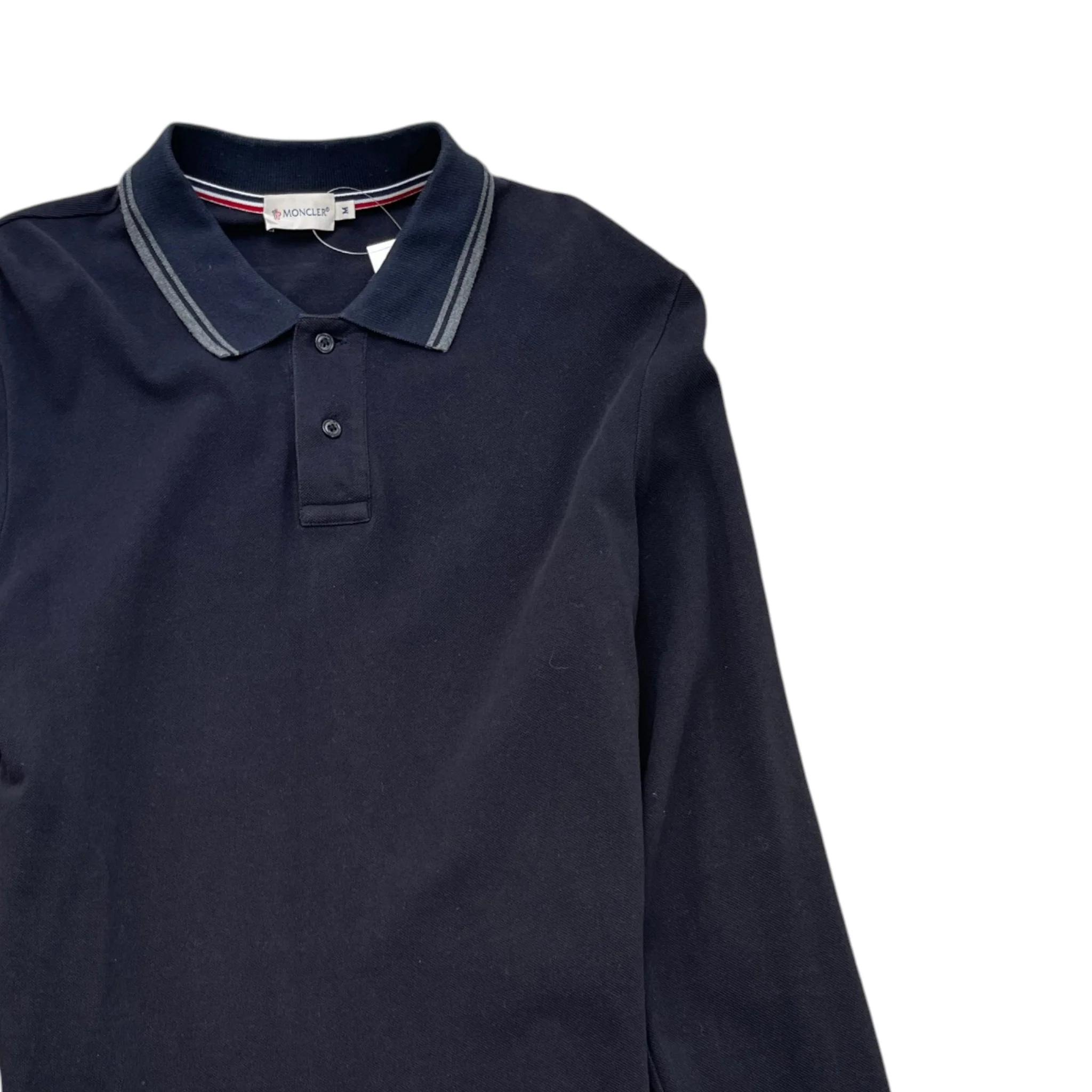Men's Maglia Polo Shirt Black Size M - Image 3