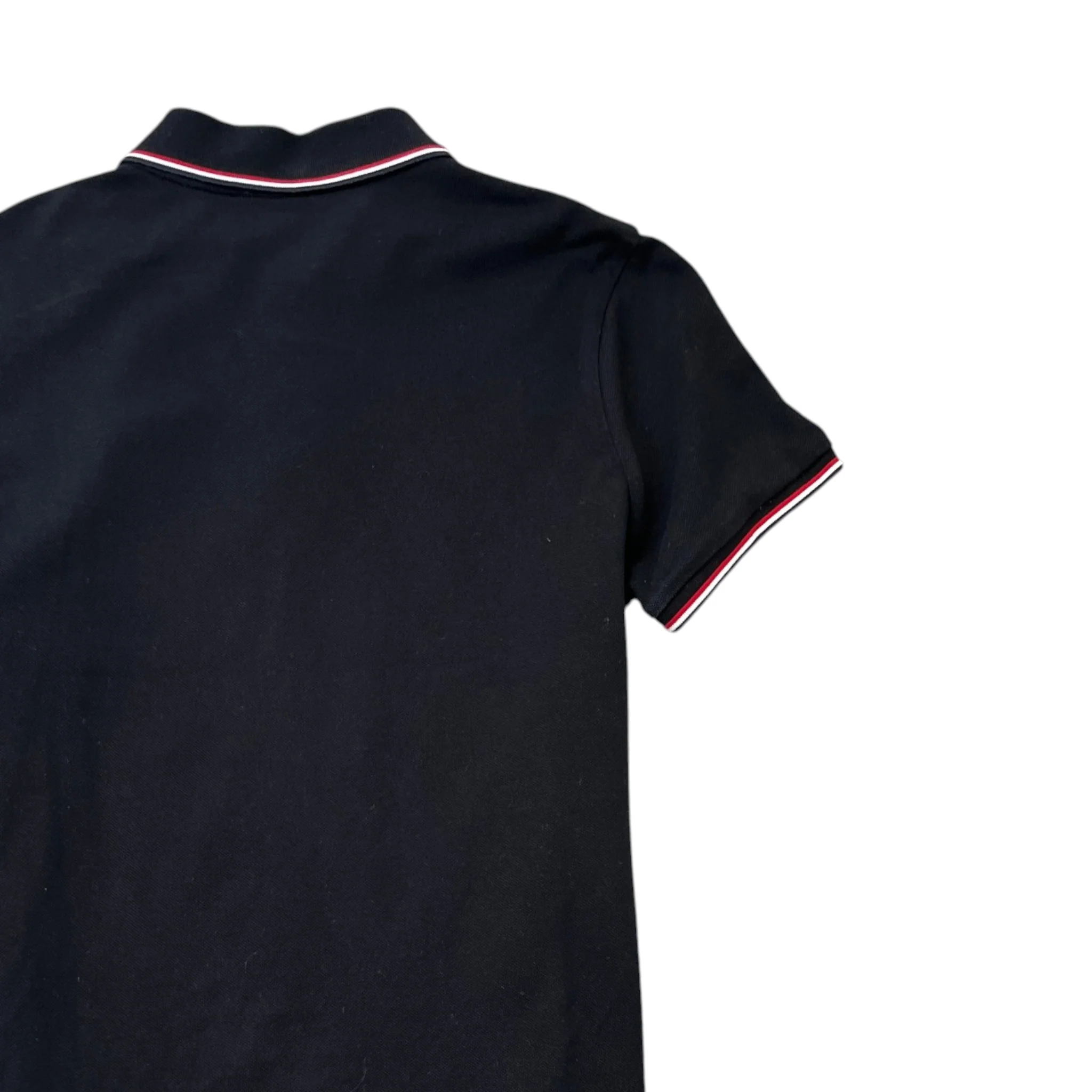 Men's Maglia Polo Shirt Black Size M - Image 4