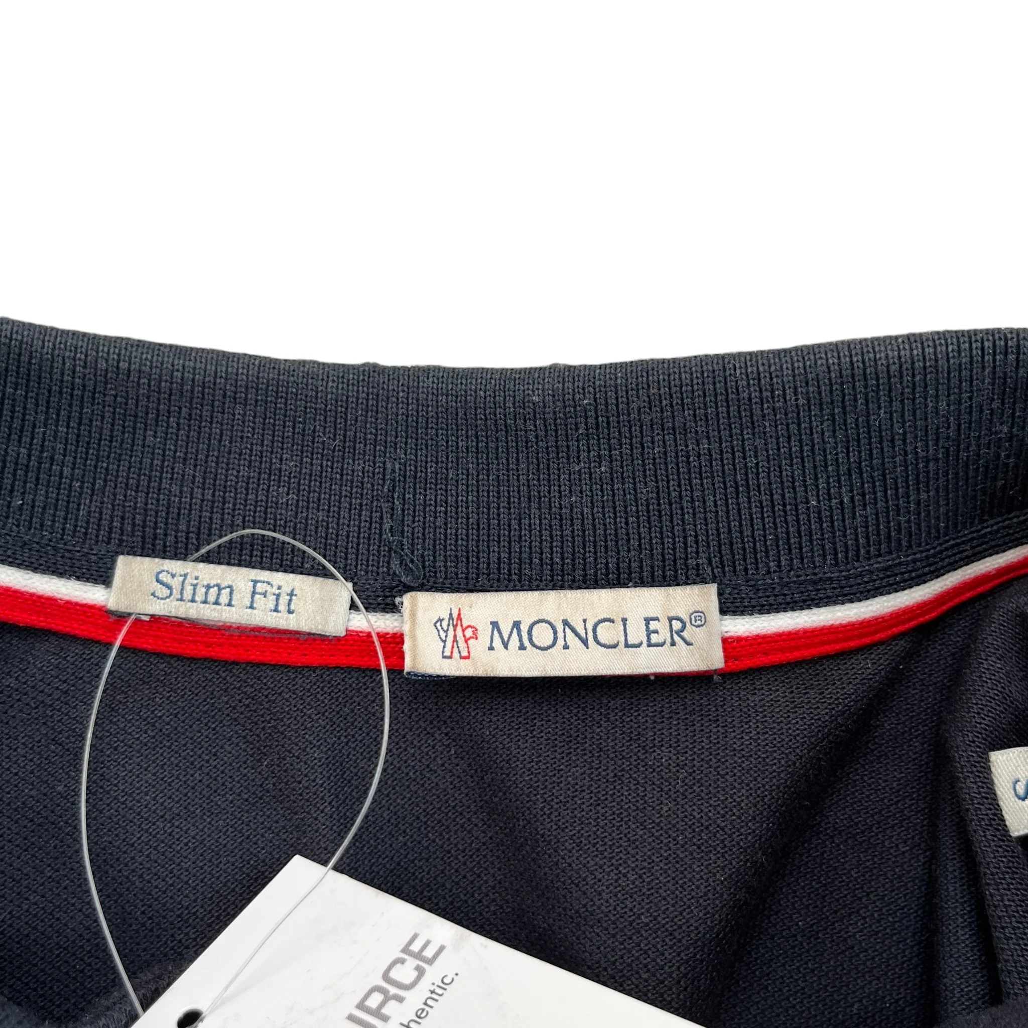 Men's Maglia Polo Shirt Black Size S - Image 7
