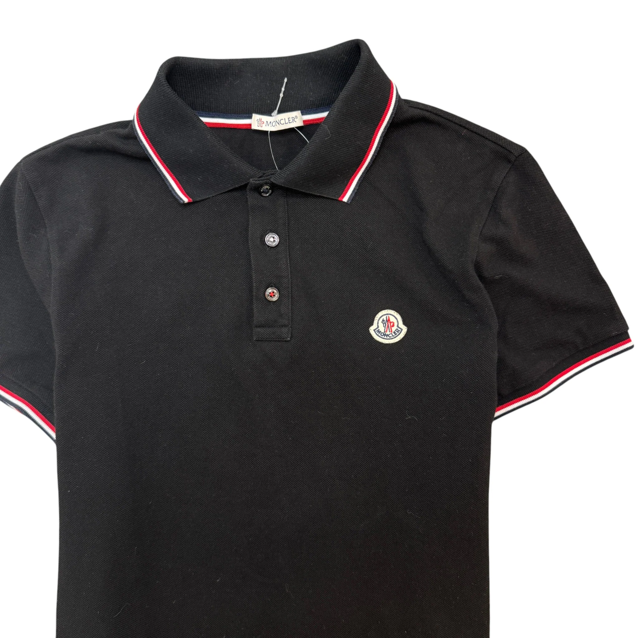 Men's Maglia Polo Shirt Black Size S - Image 3