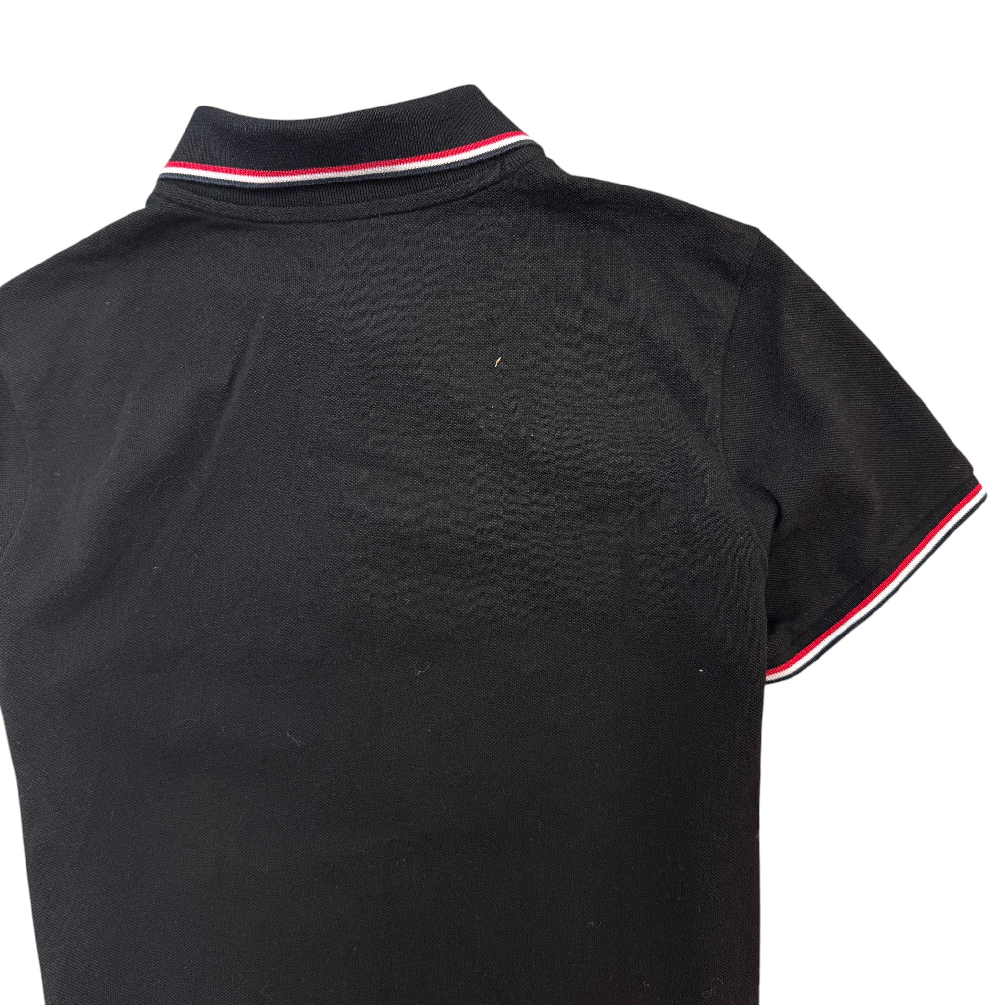 Men's Maglia Polo Shirt Black Size S - Image 4
