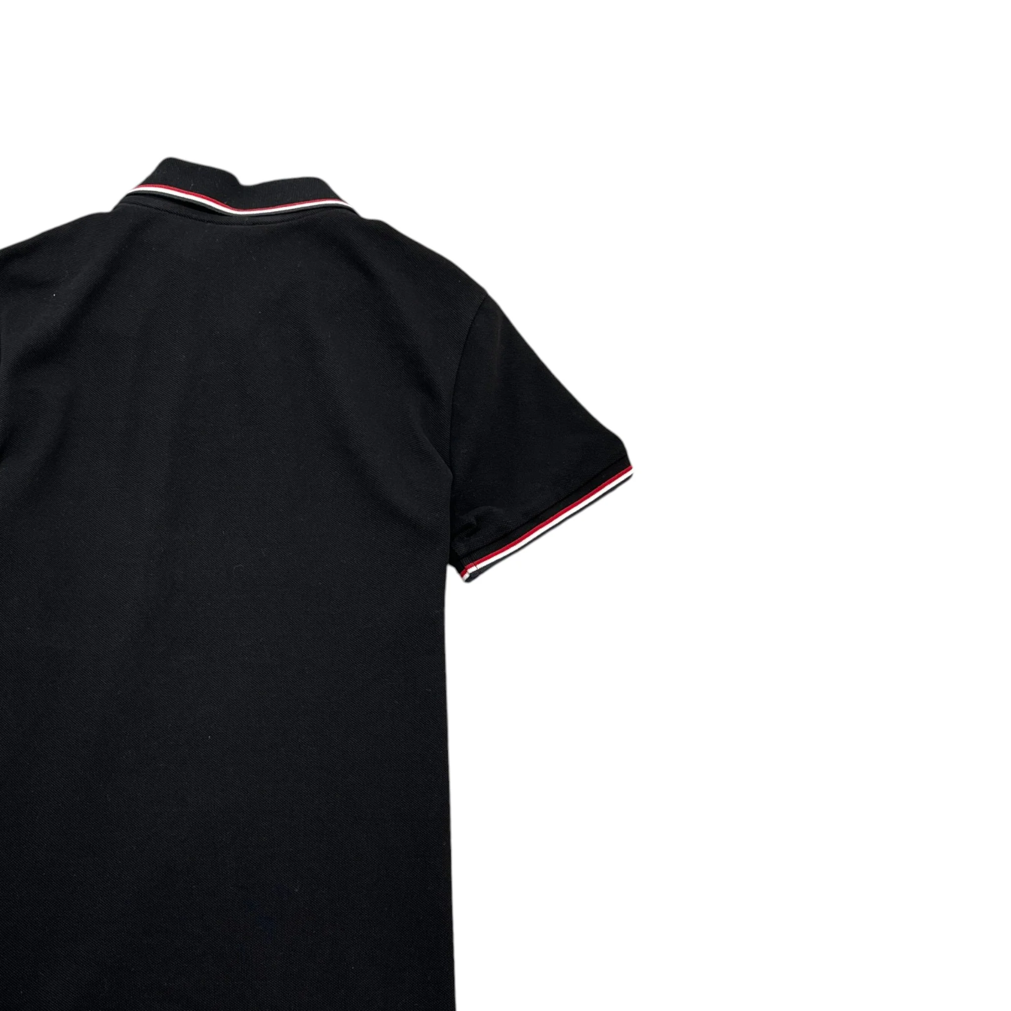 Men's Maglia Polo Shirt Black Size S - Image 4