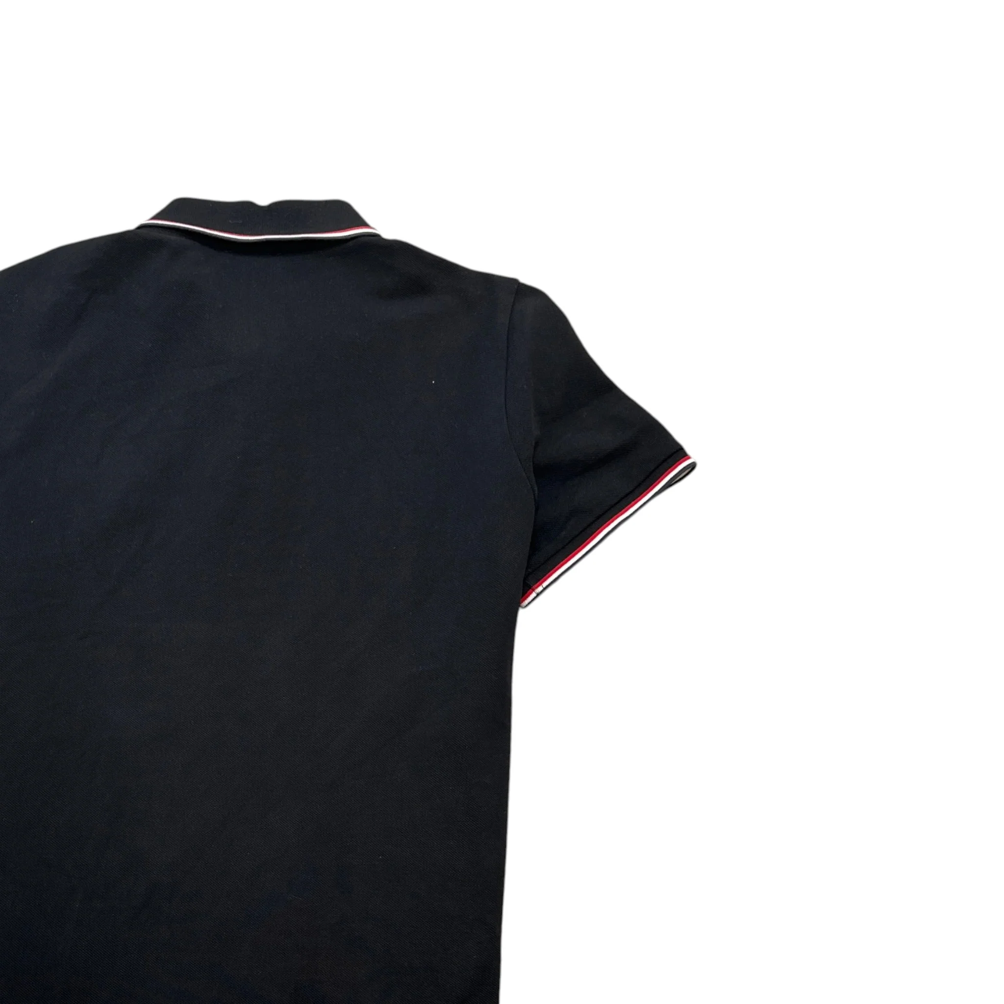 Men's Maglia Polo Shirt Black Size S - Image 4
