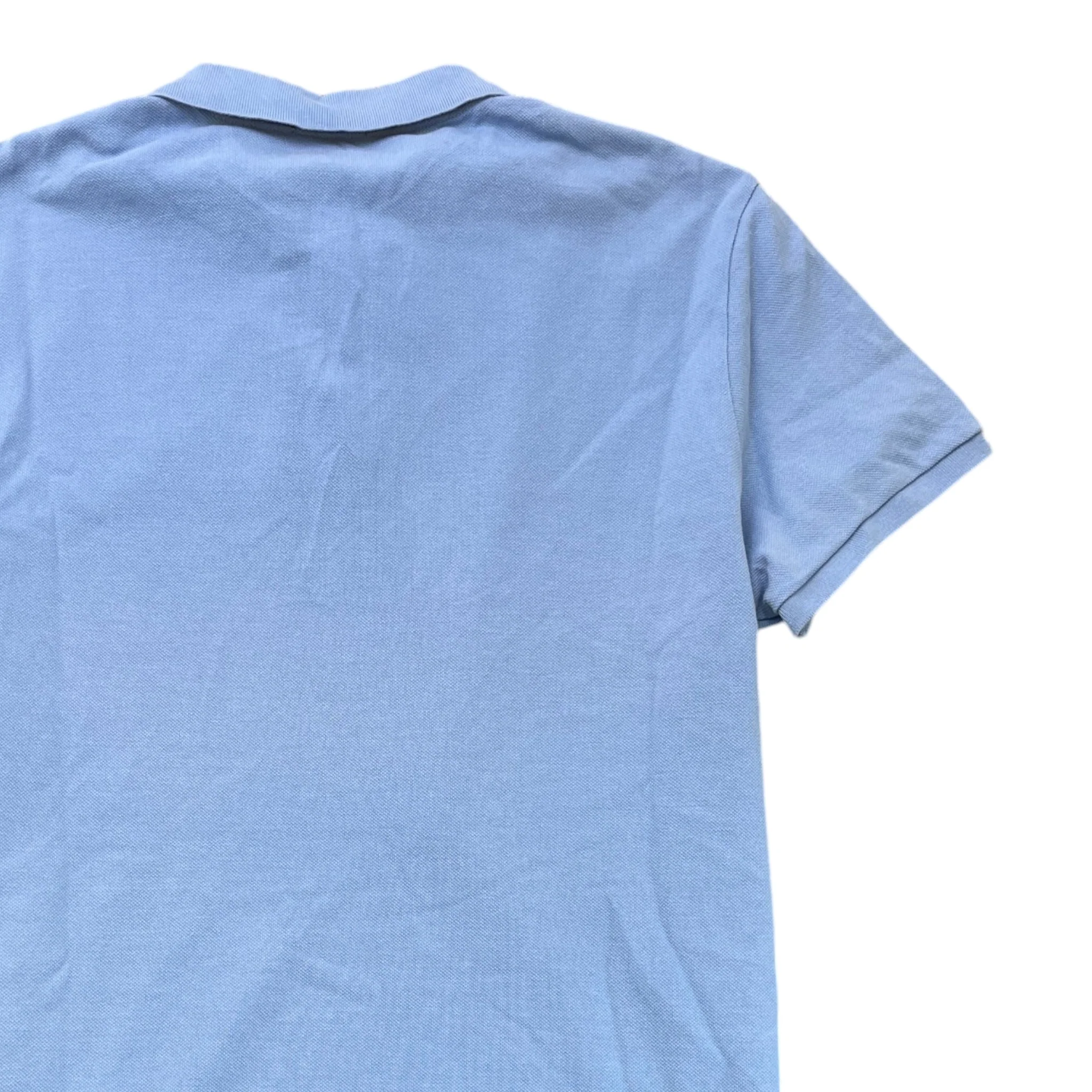 Men's Maglia Polo Shirt Blue Size L - Image 4