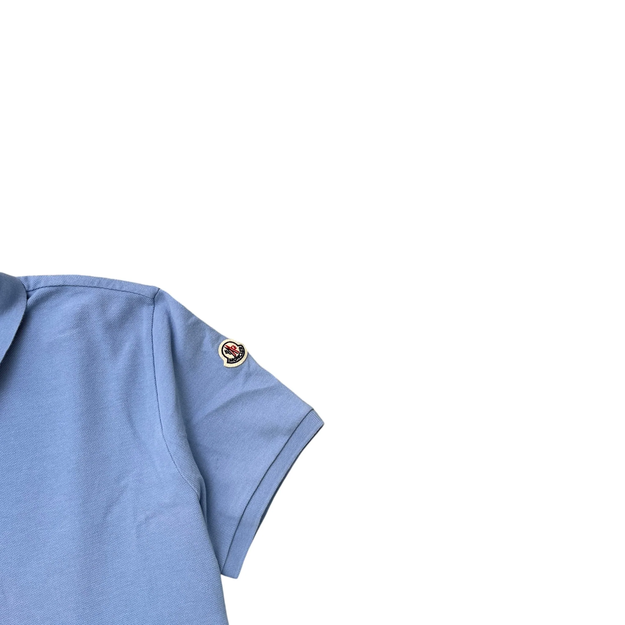 Men's Maglia Polo Shirt Blue Size L - Image 5