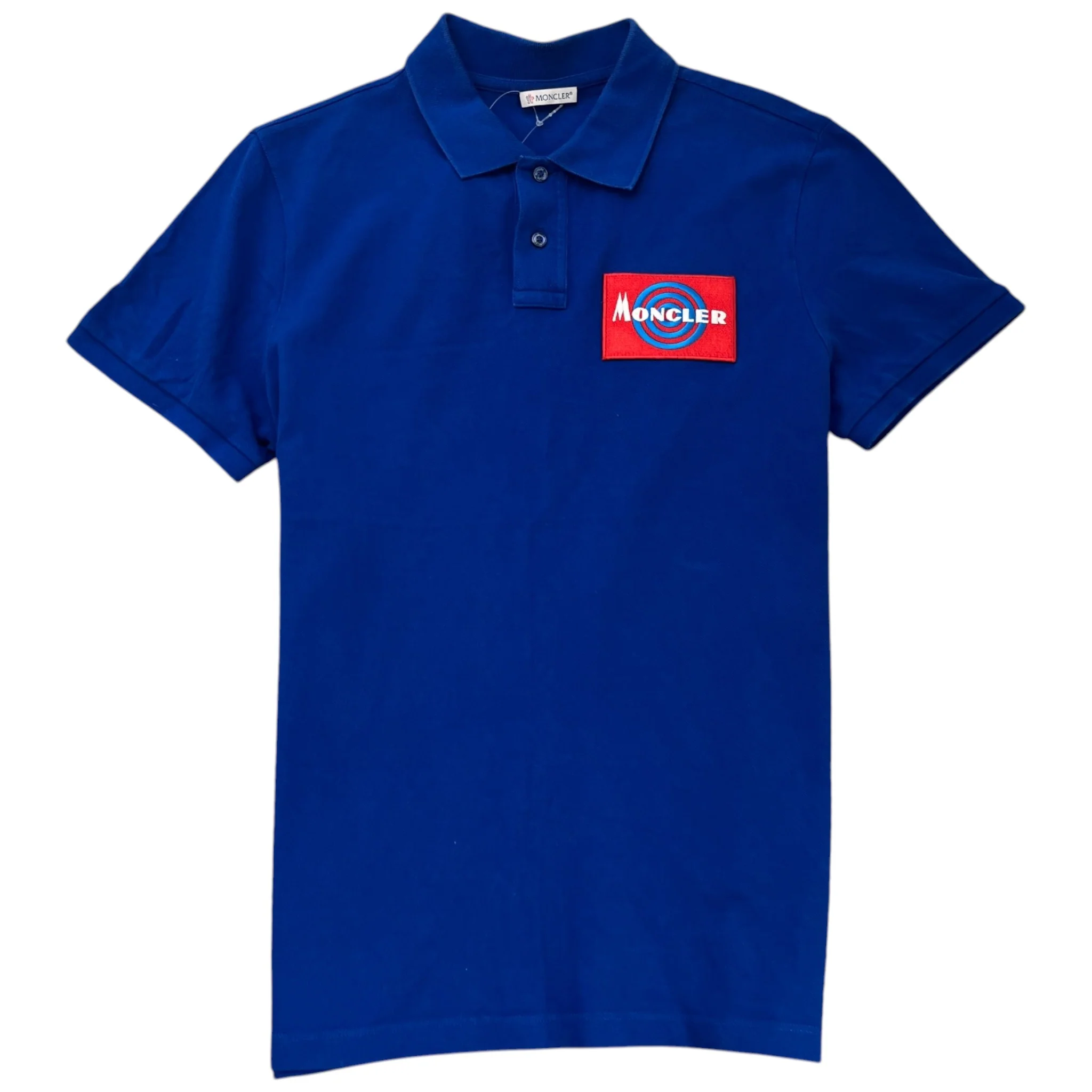 Men's Maglia Polo Shirt Blue Size L