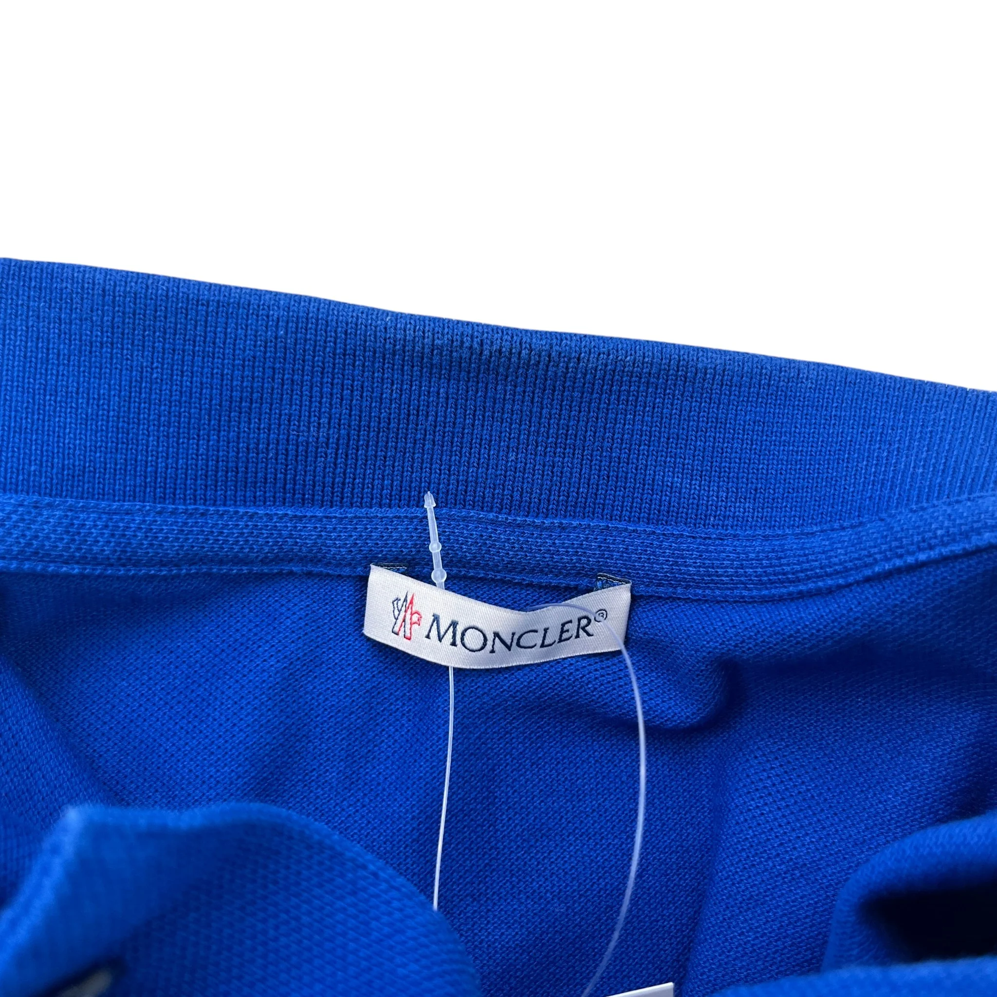 Men's Maglia Polo Shirt Blue Size L - Image 6